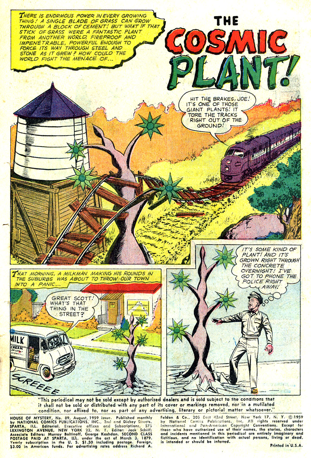 Read online House of Mystery (1951) comic -  Issue #89 - 3
