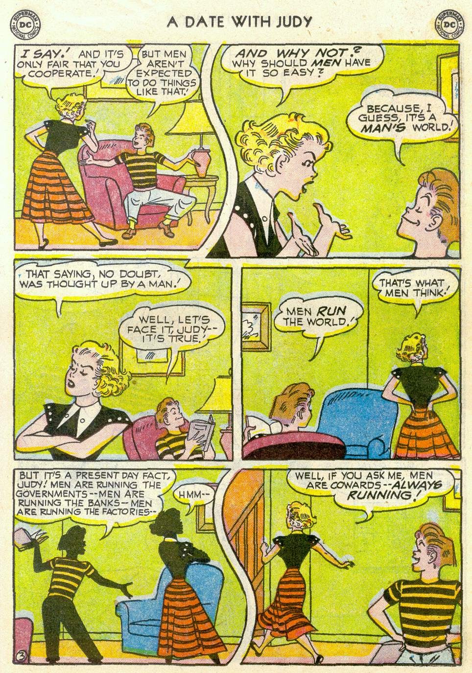 Read online A Date with Judy comic -  Issue #28 - 15