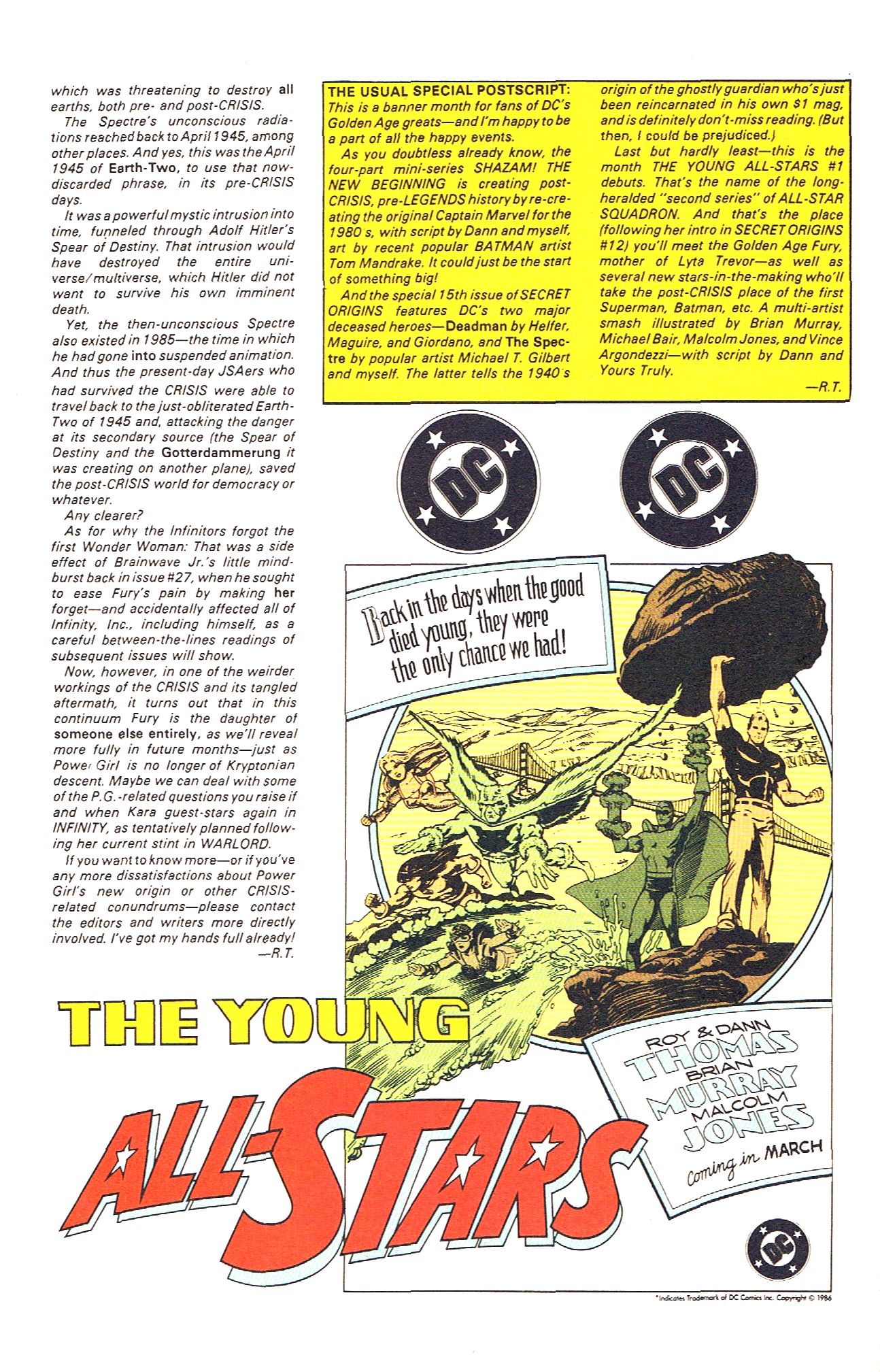 Read online Infinity Inc. (1984) comic -  Issue #39 - 32