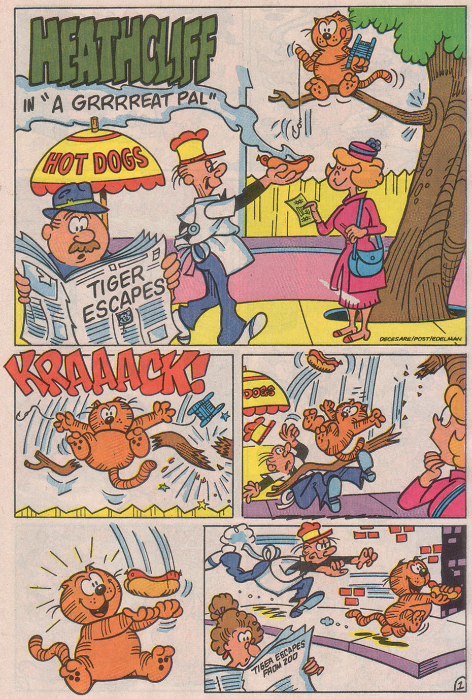 Read online Heathcliff comic -  Issue #50 - 35