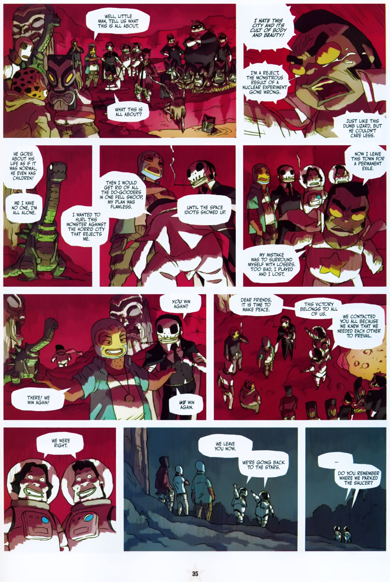 Read online Lucha Libre comic -  Issue #2 - 37