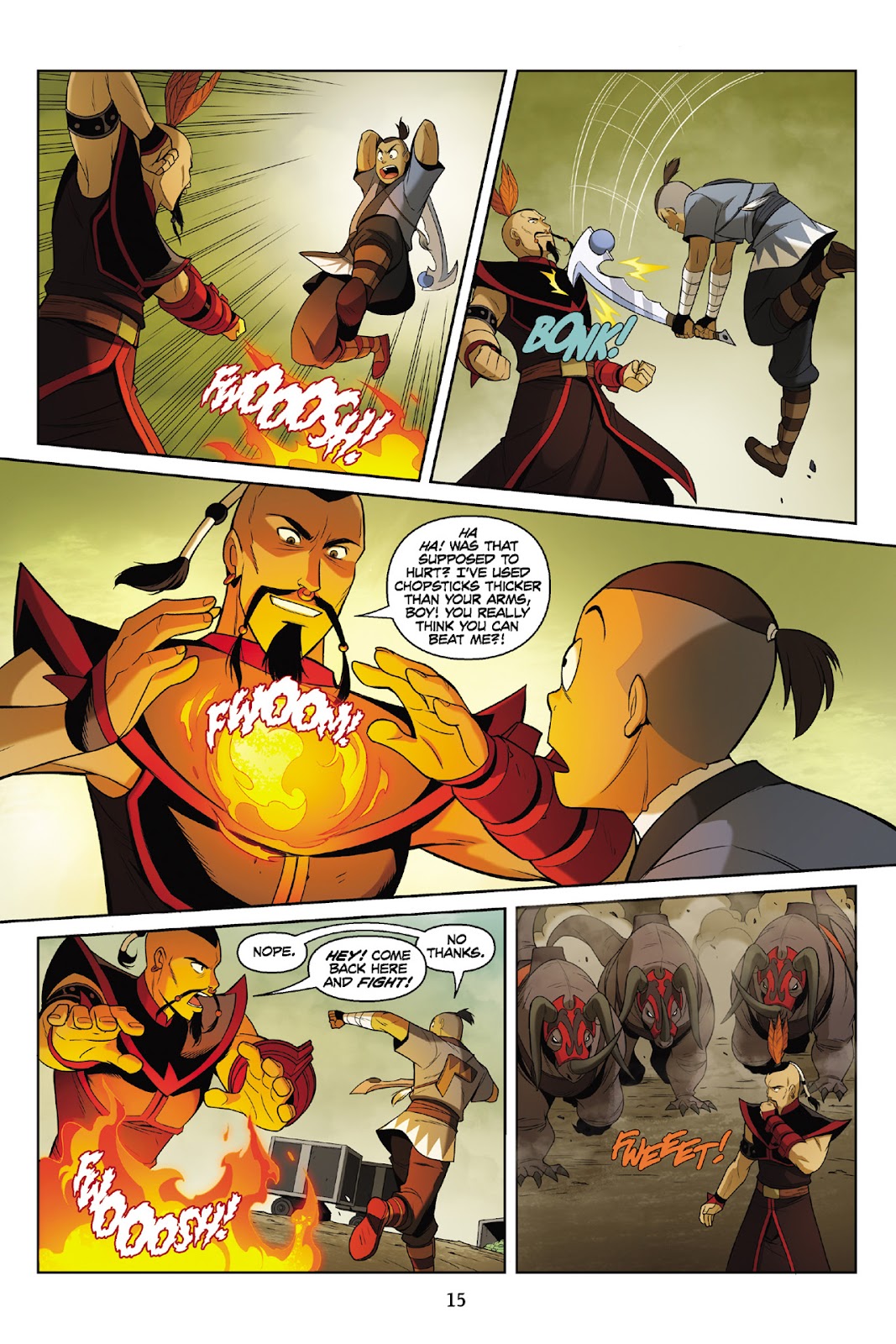 Nickelodeon Avatar: The Last Airbender - The Rift issue Part 2 - Page 16