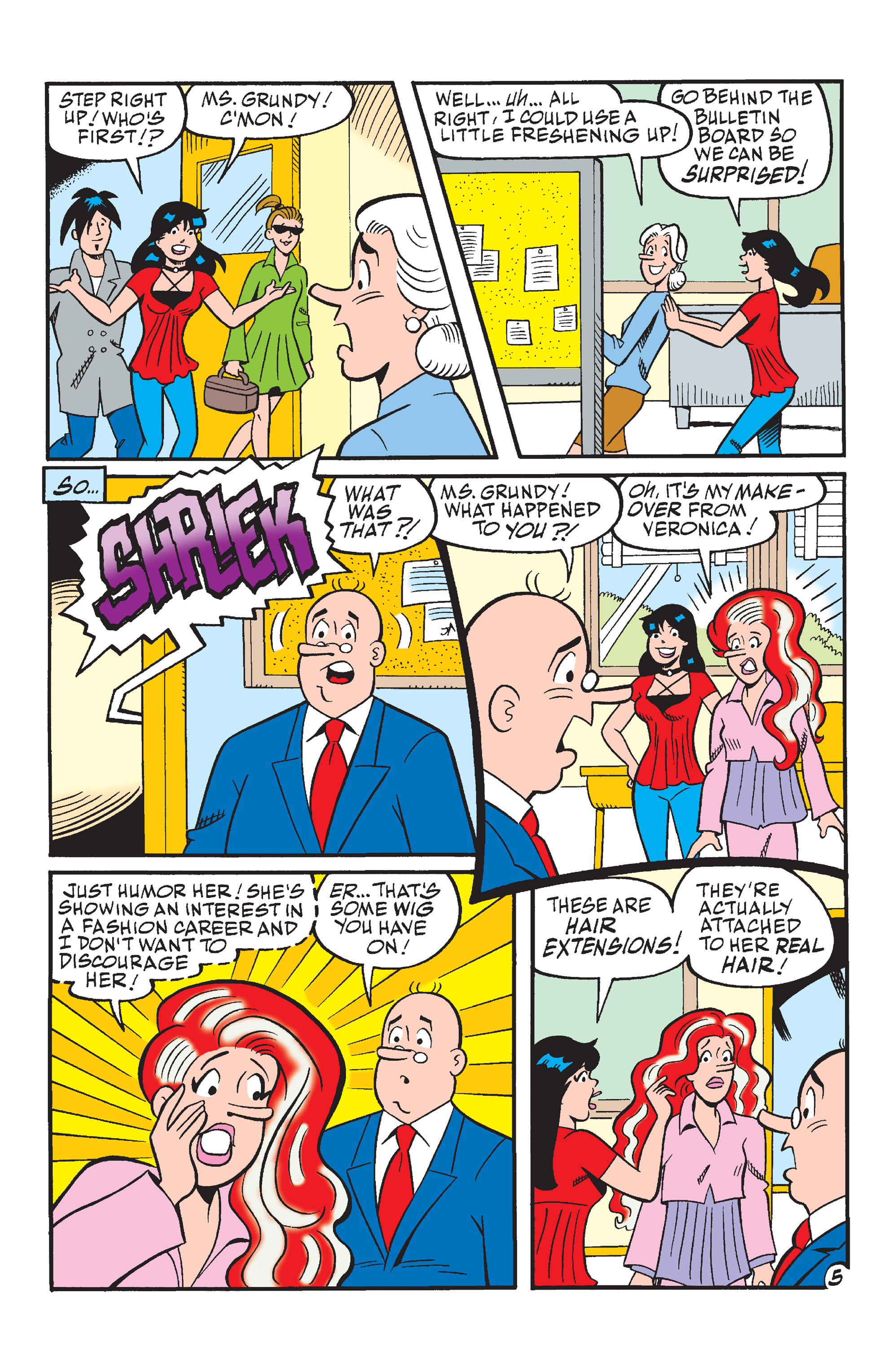 Read online Veronica's Hot Fashions comic -  Issue # TPB - 73