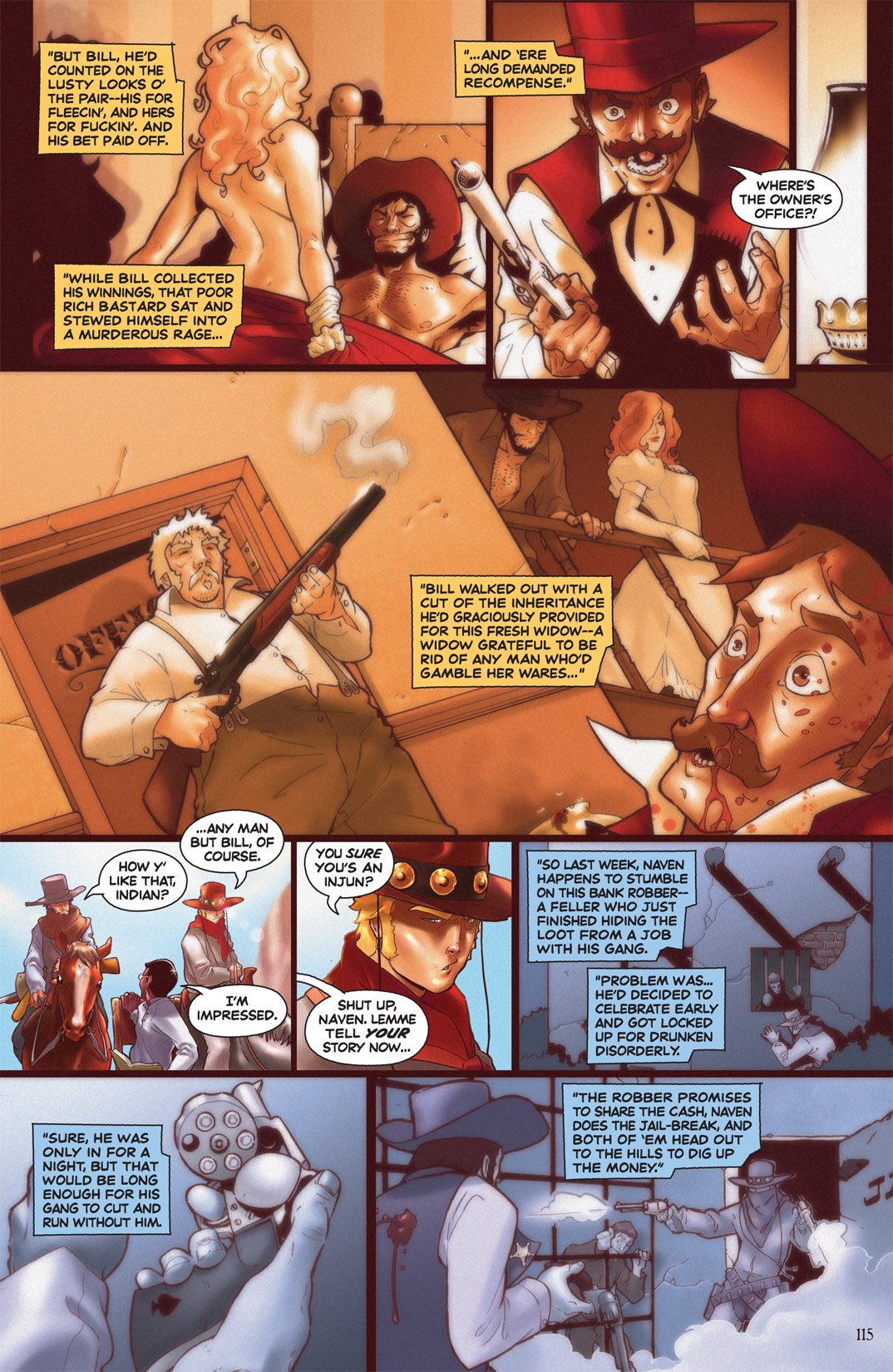 Read online Outlaw Territory comic -  Issue # TPB 2 (Part 2) - 15