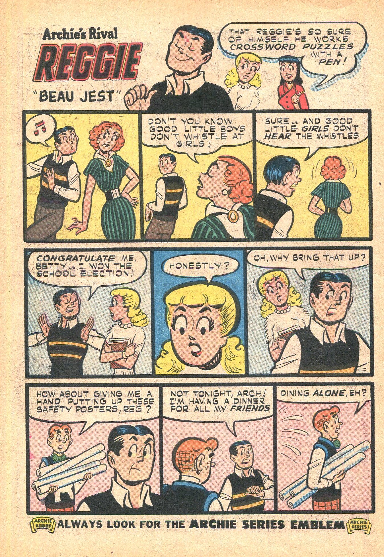 Read online Archie's Joke Book Magazine comic -  Issue #25 - 34