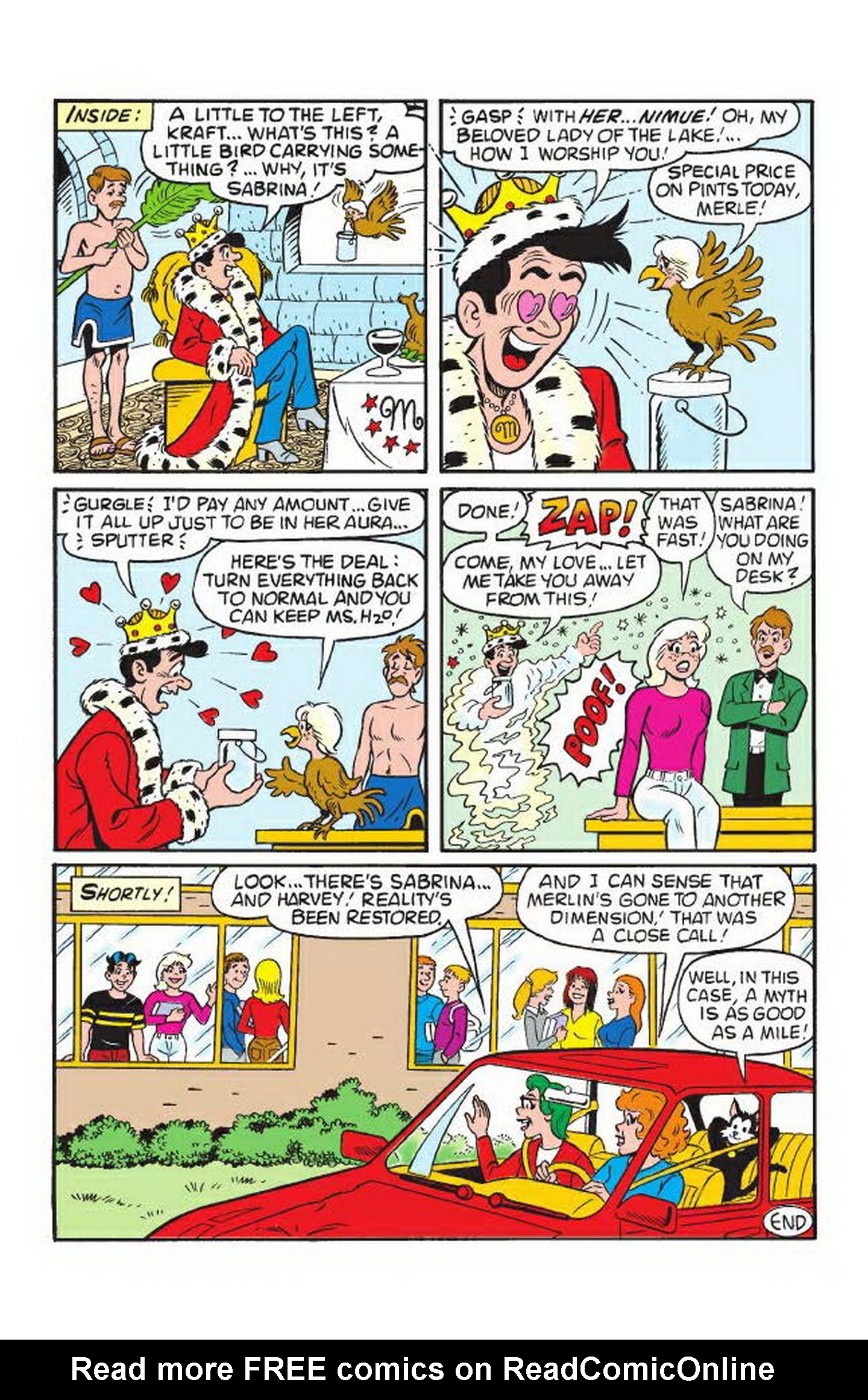 Read online Sabrina the Teenage Witch: 50 Magical Stories comic -  Issue # TPB (Part 3) - 42
