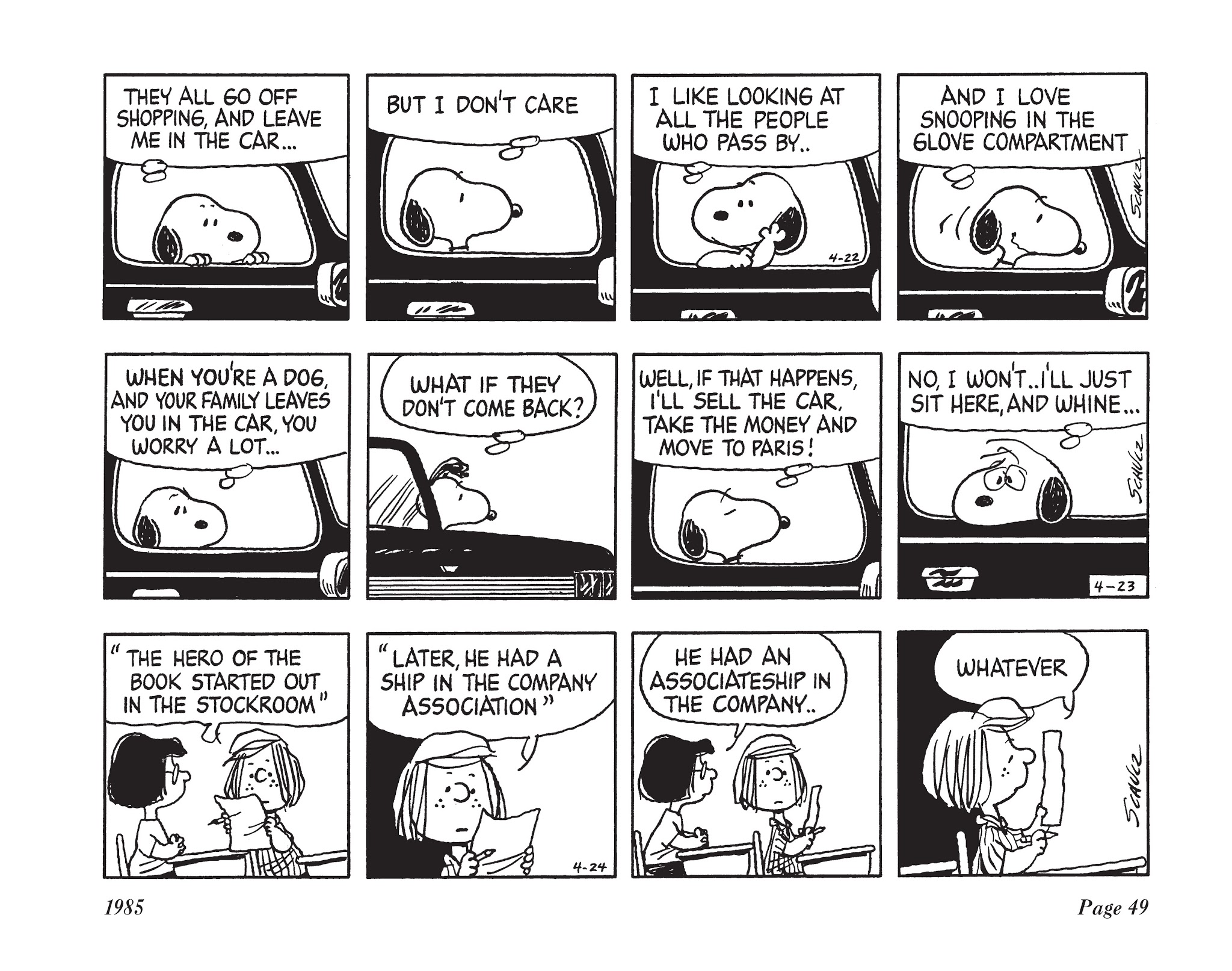 Read online The Complete Peanuts comic -  Issue # TPB 18 - 61