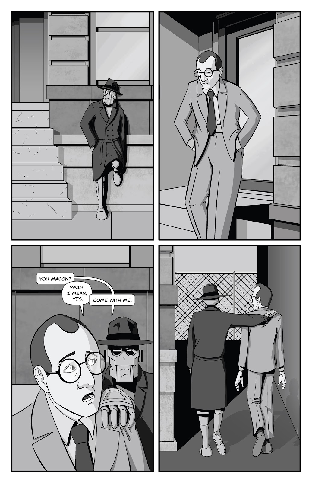 Copernicus Jones: Robot Detective issue 5 - Page 13
