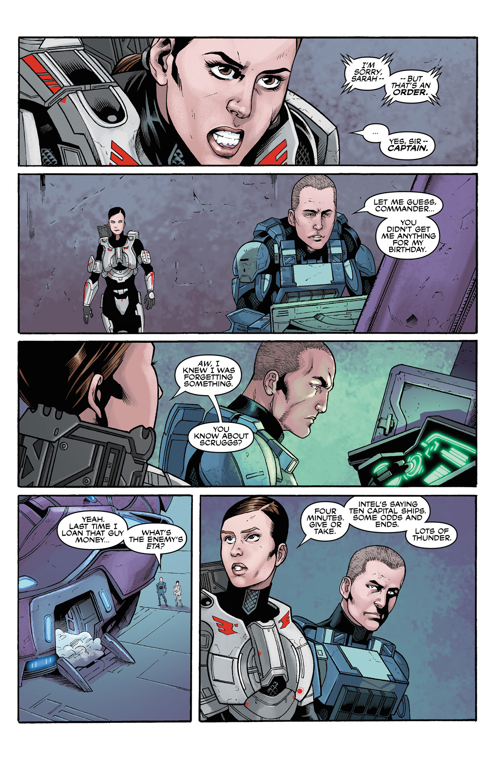 Read online Halo: Escalation comic -  Issue #3 - 16