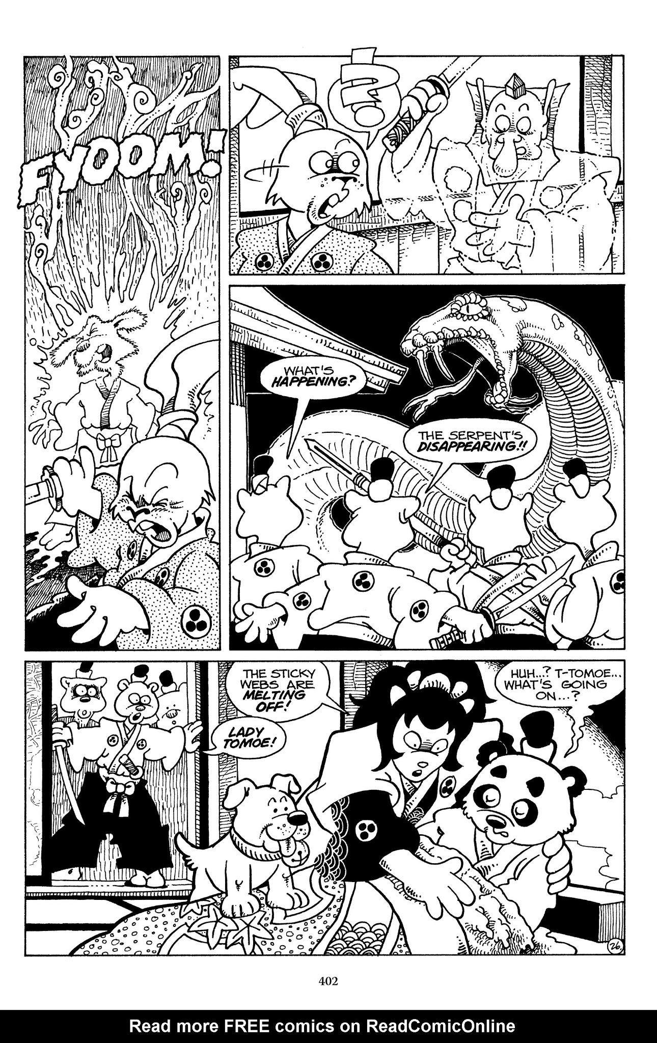 Read online The Usagi Yojimbo Saga comic -  Issue # TPB 5 - 396