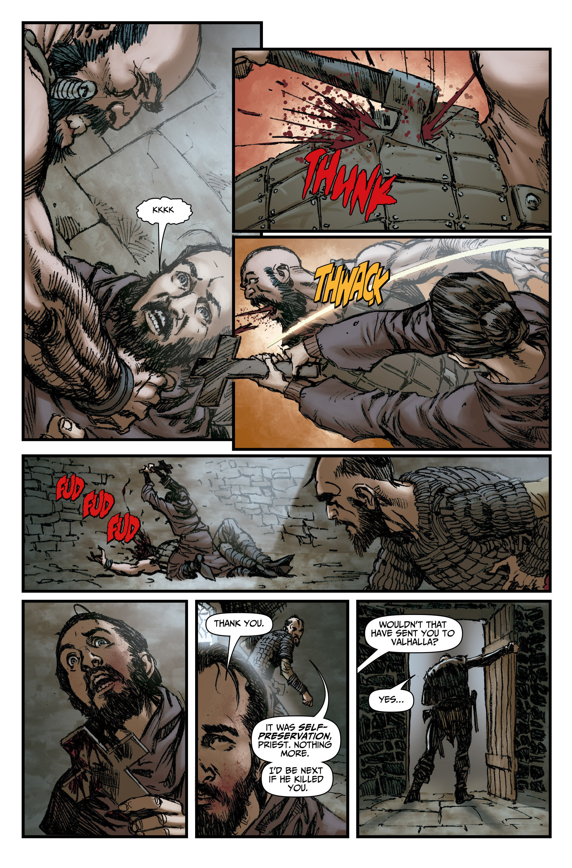 Read online Vikings: Godhead comic -  Issue #3 - 21