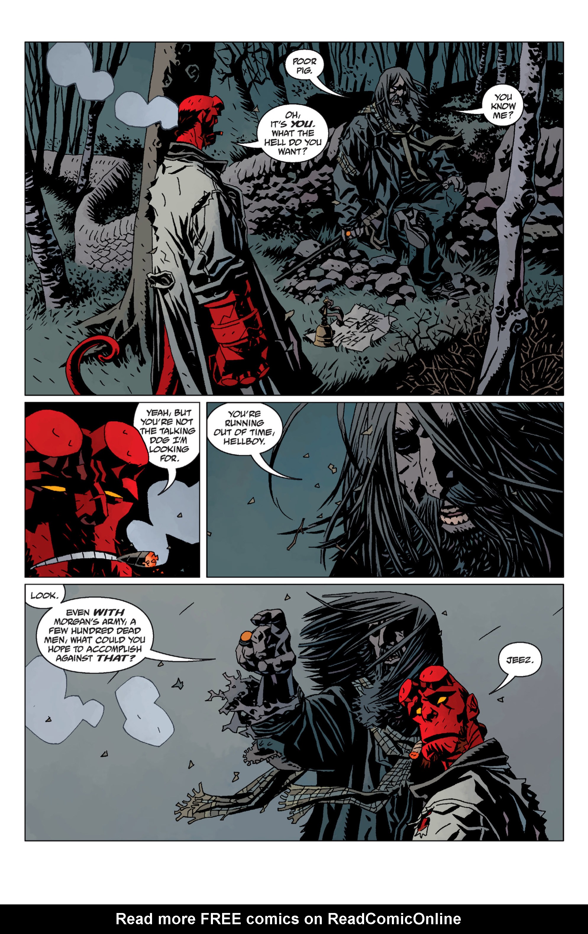 Read online Hellboy comic -  Issue #12 - 72