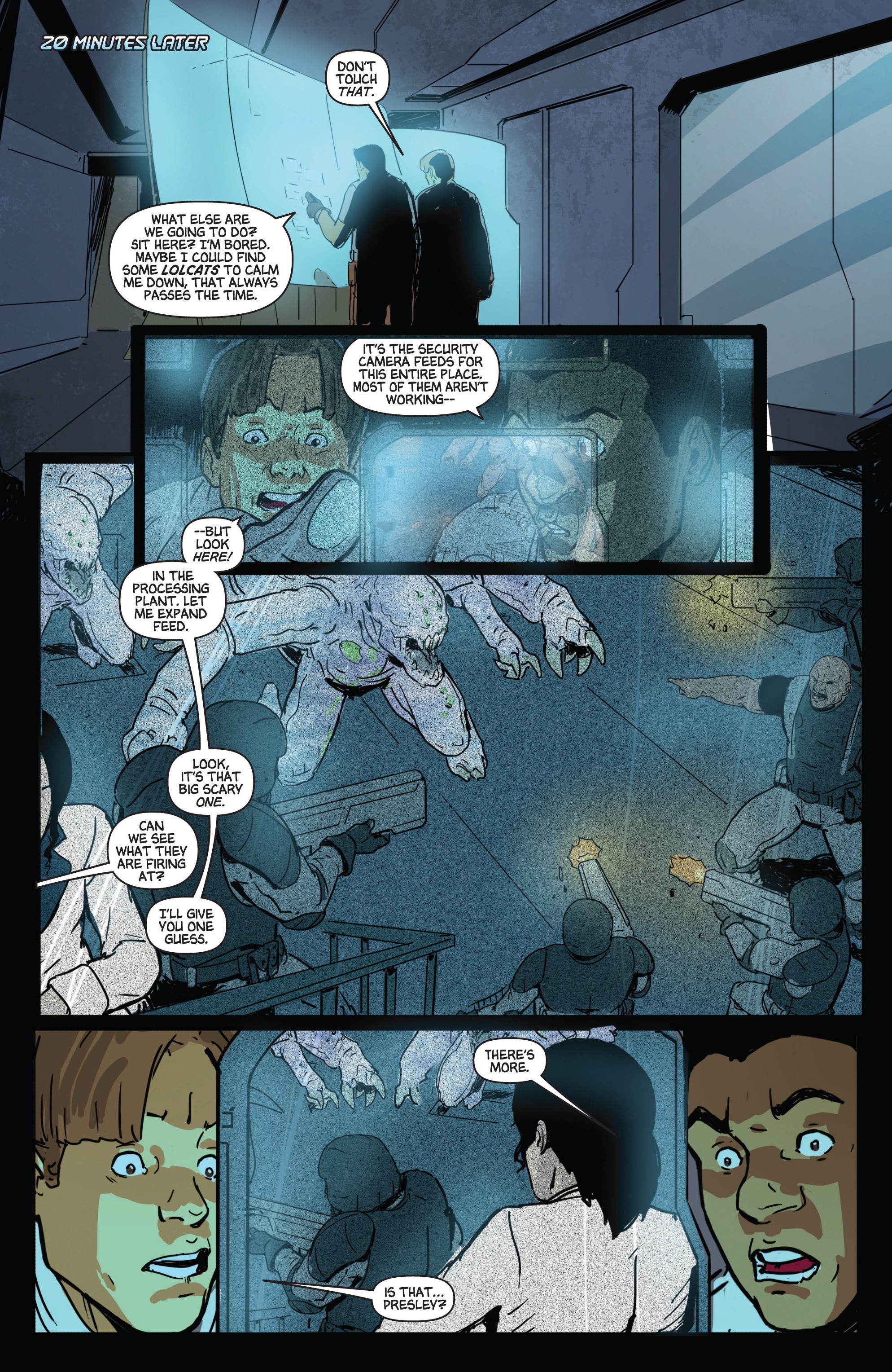 Read online Aliens vs. Parker comic -  Issue # _TPB - 42