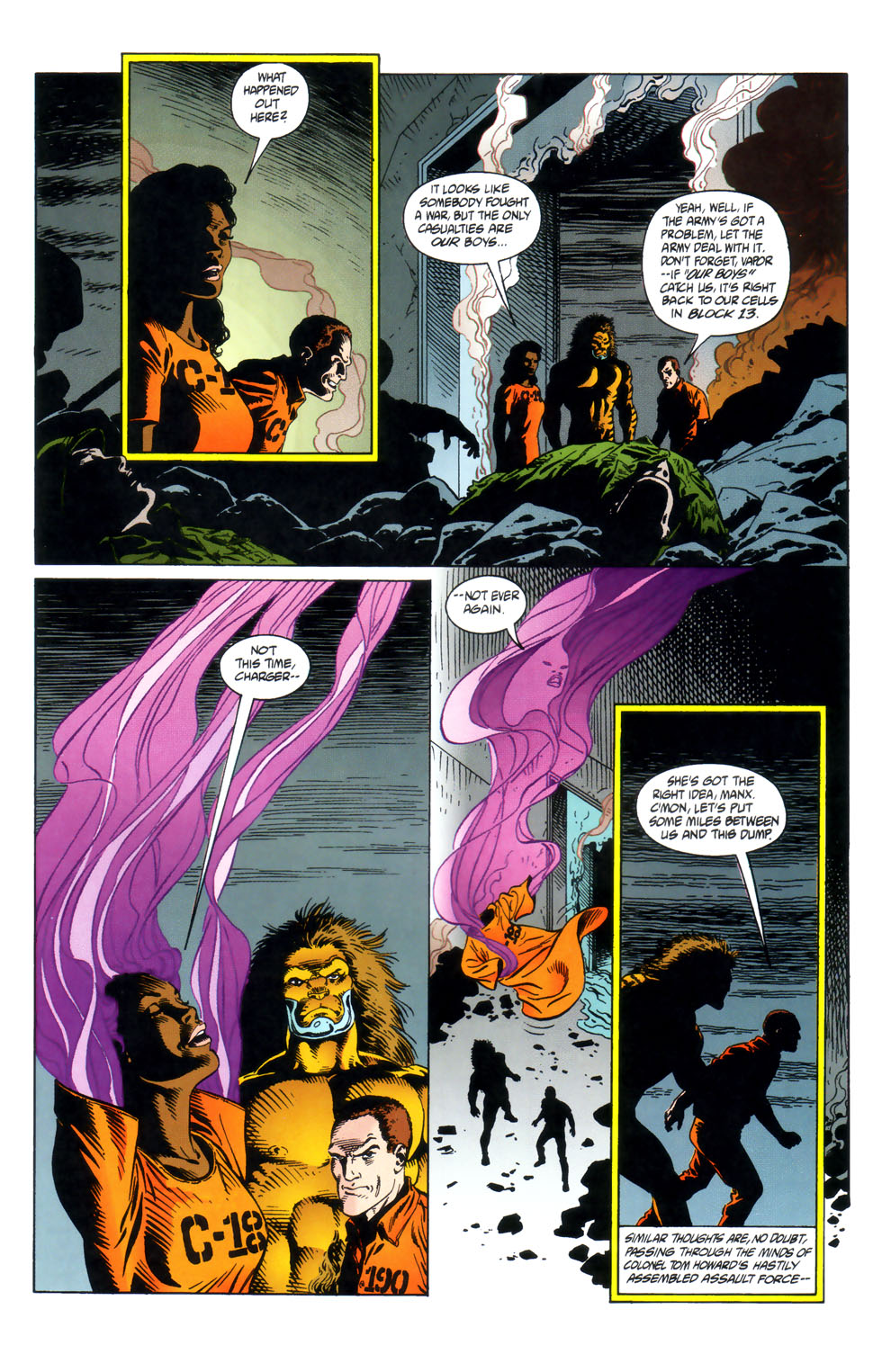 Read online Comics' Greatest World: Vortex (Cinnabar Flats) comic -  Issue #4 - 5