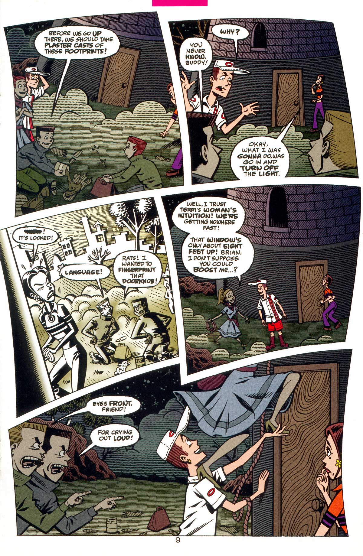 Read online Gross Point comic -  Issue #8 - 10
