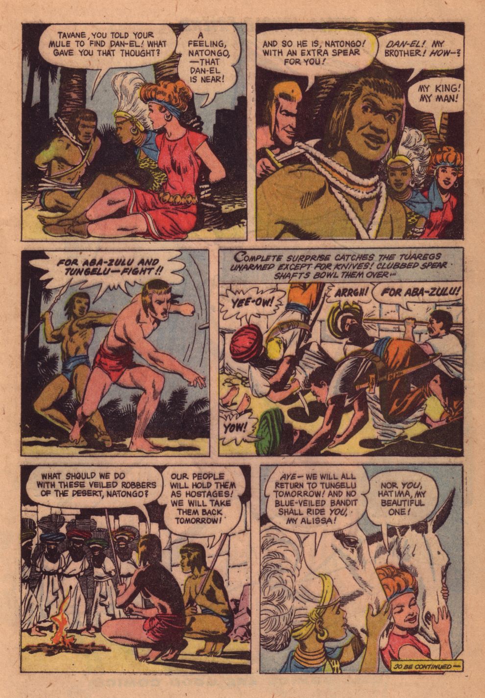 Read online Tarzan (1948) comic -  Issue #102 - 33
