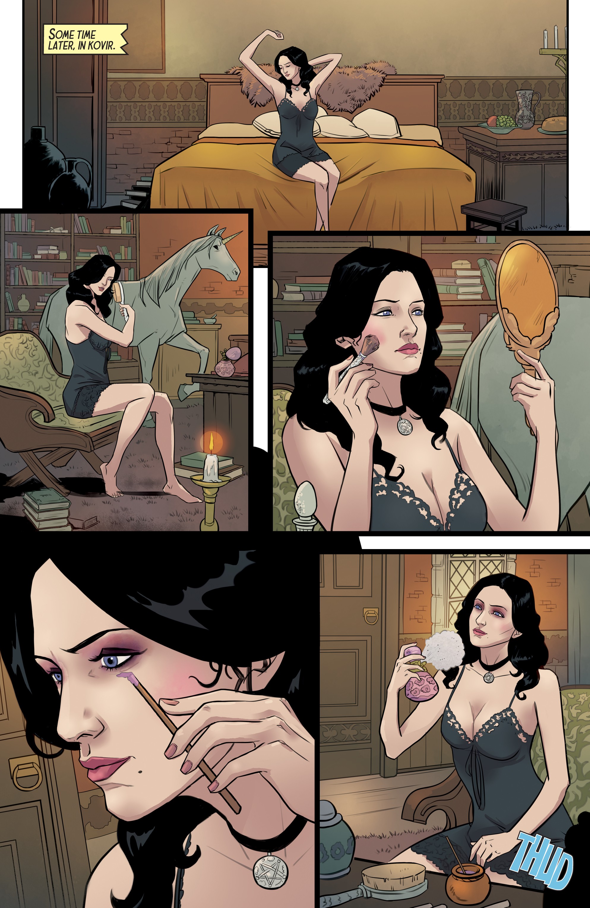 Read online The Witcher: Of Flesh and Flame comic -  Issue #4 - 24