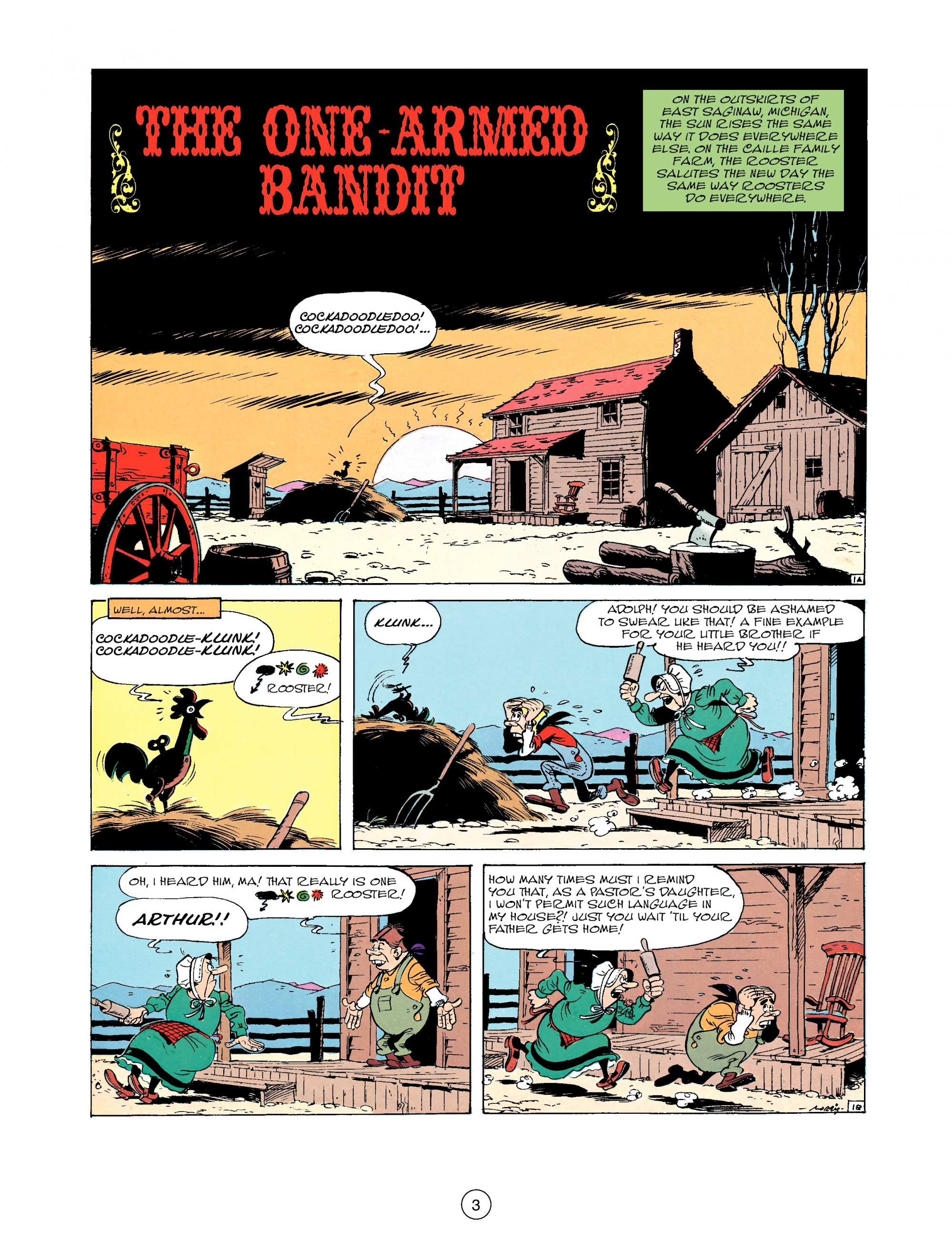 Read online A Lucky Luke Adventure comic -  Issue #33 - 3