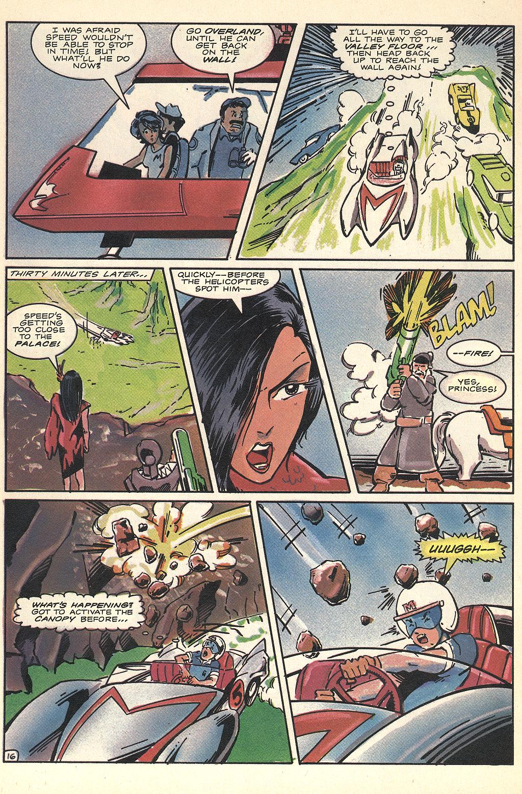 Read online Speed Racer (1987) comic -  Issue #14 - 20
