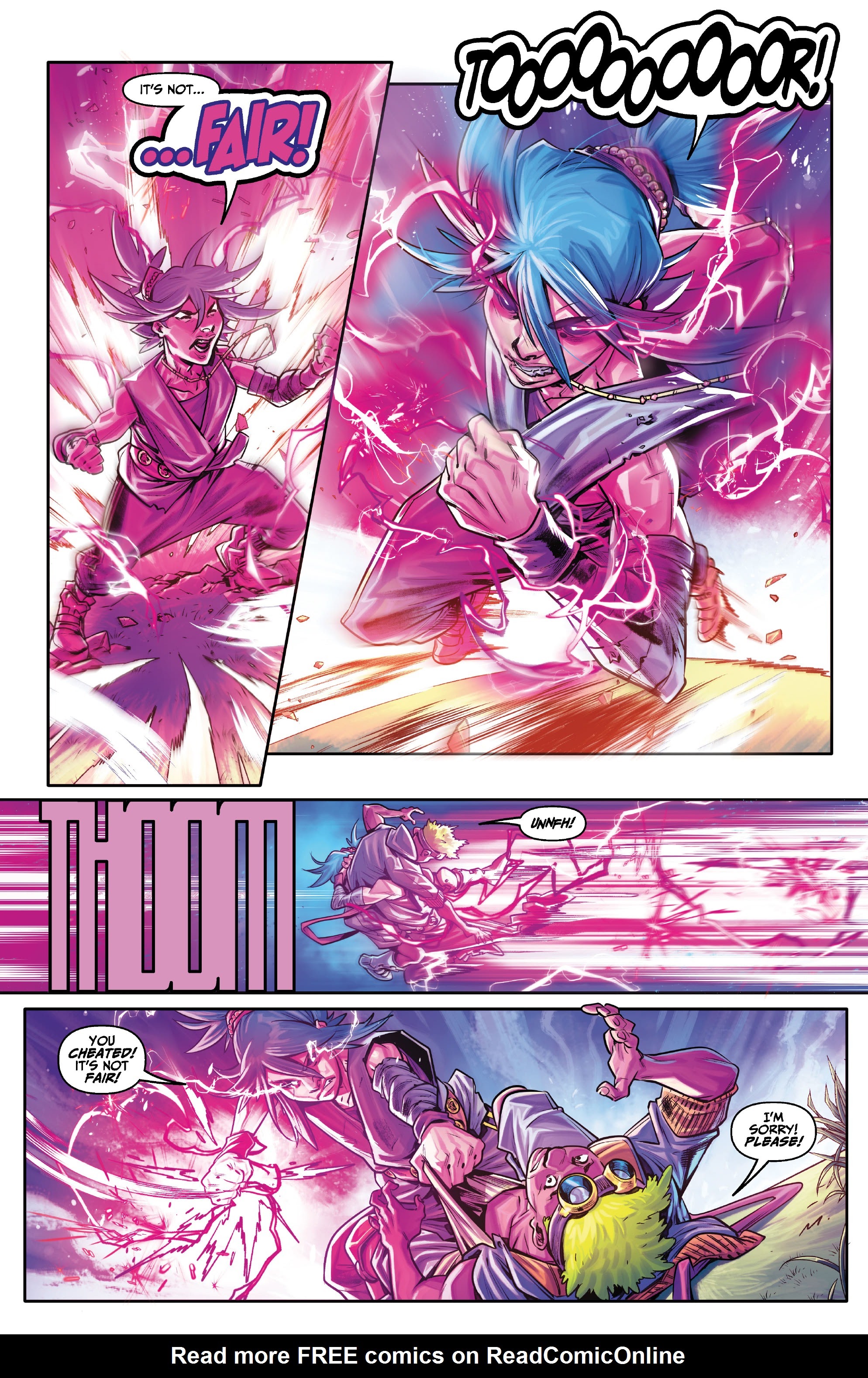 Read online No One Left To Fight II comic -  Issue #1 - 12