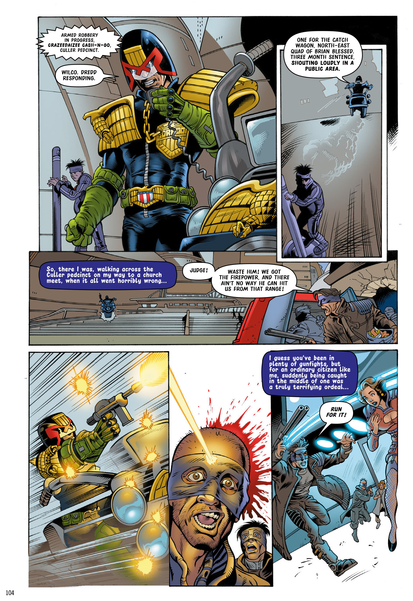 Read online Judge Dredd: The Complete Case Files comic -  Issue # TPB 36 (Part 2) - 7