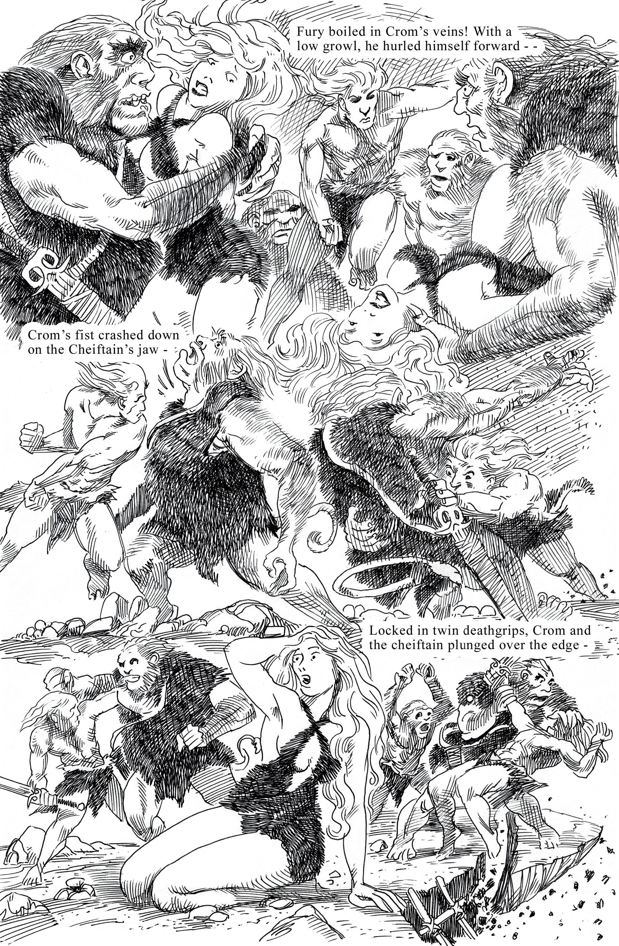 Read online Crom the Barbarian Collection comic -  Issue #2 - 7