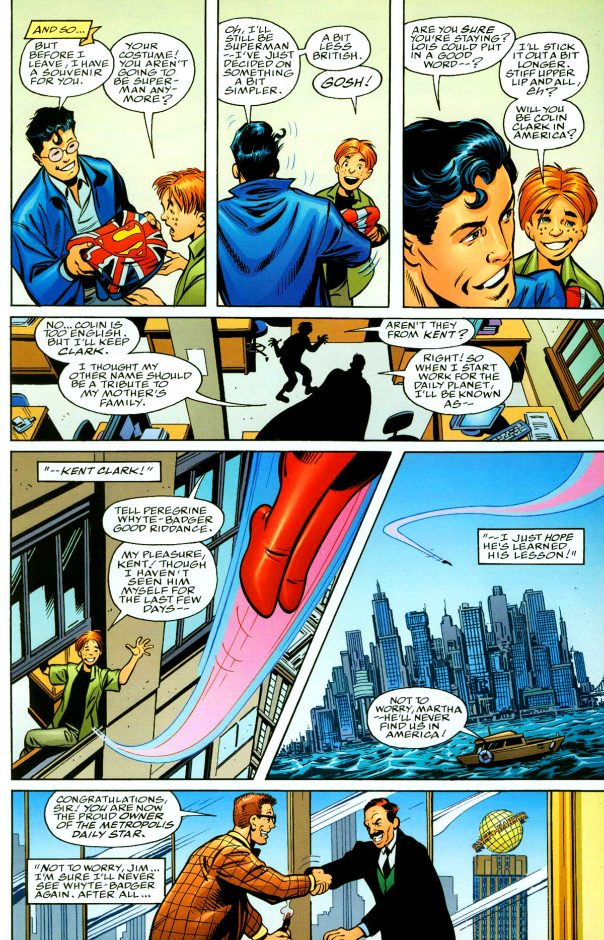 Read online Superman: True Brit comic -  Issue # Full - 91