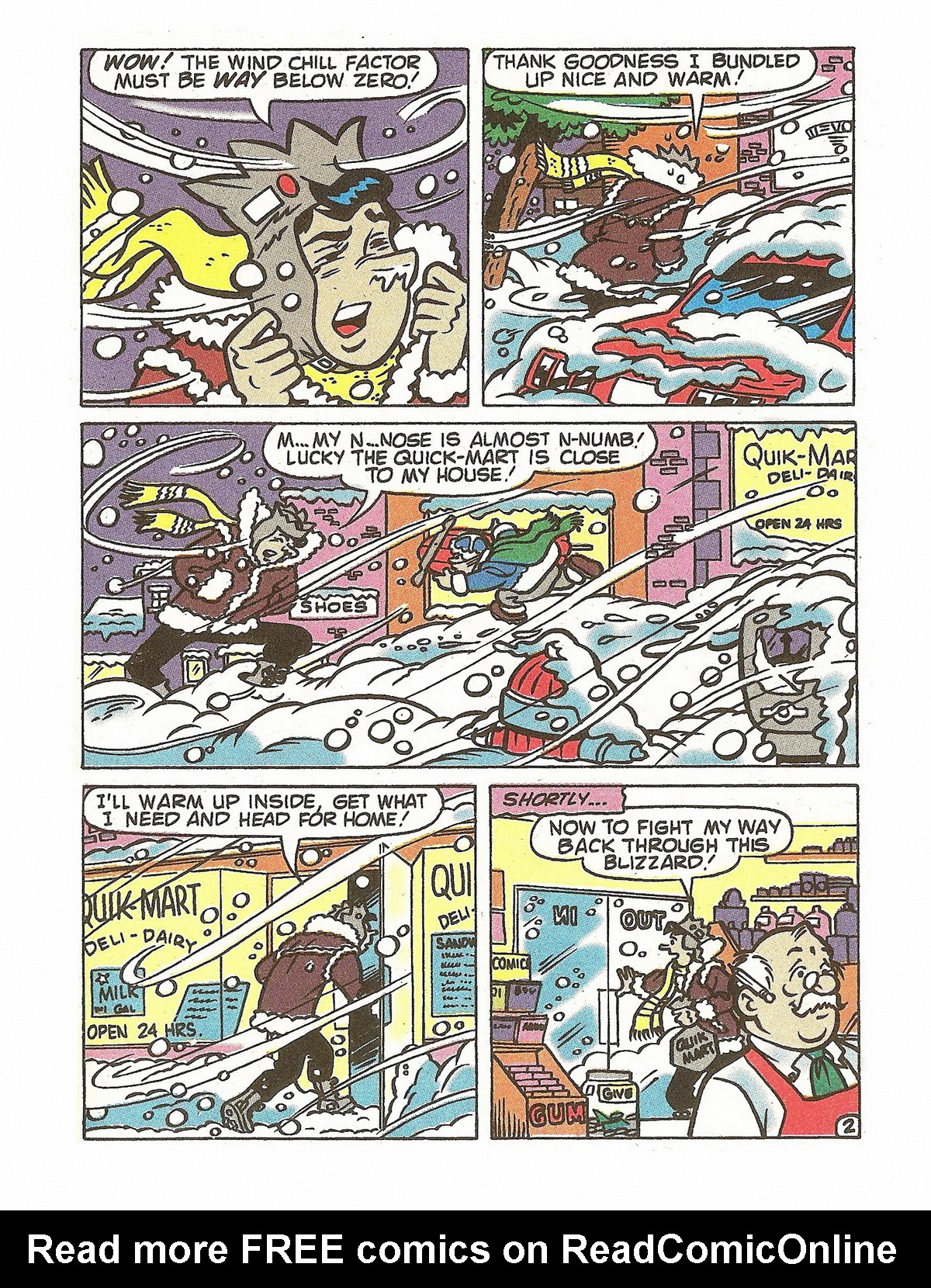 Read online Jughead's Double Digest Magazine comic -  Issue #73 - 184