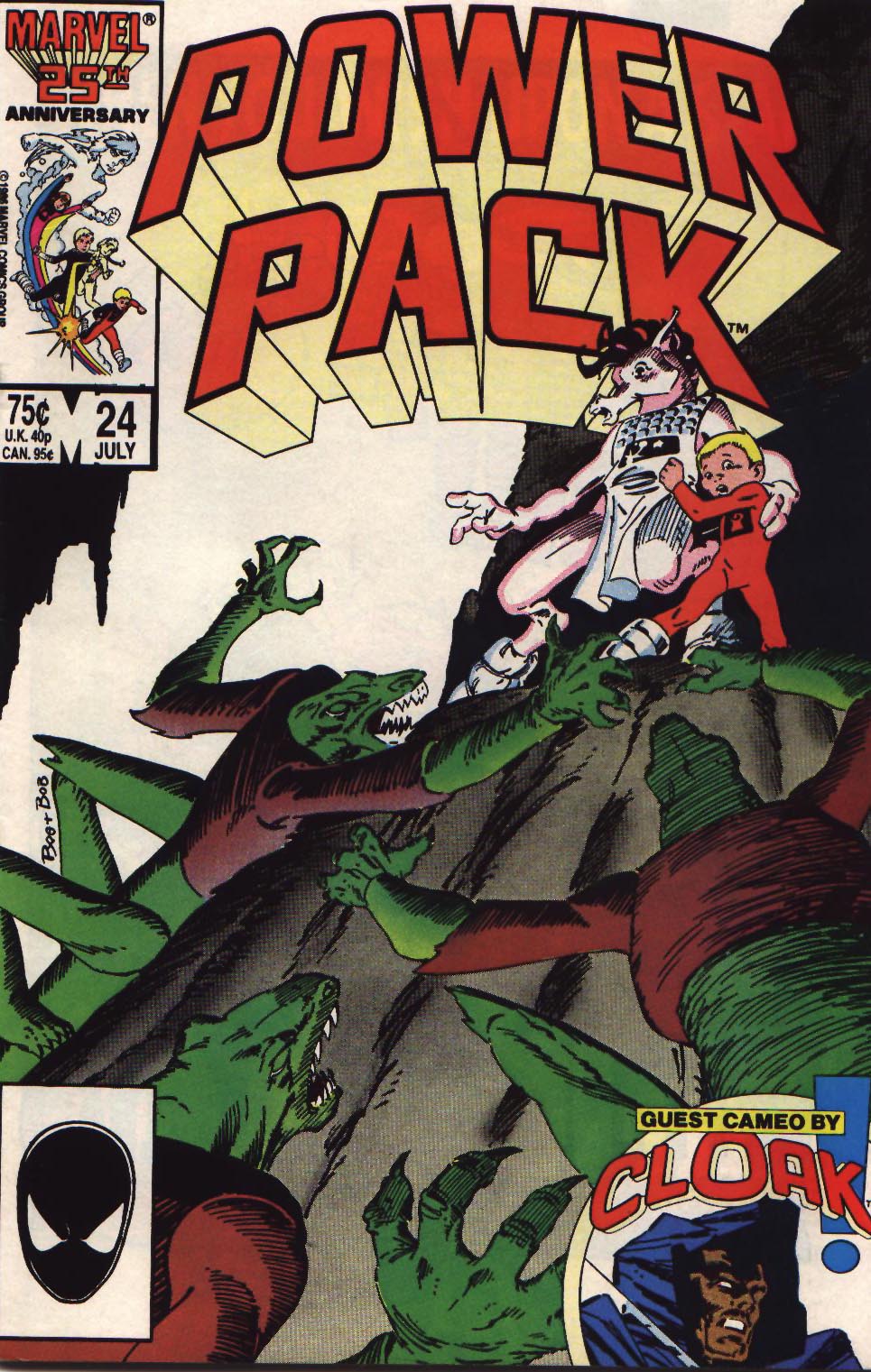 Read online Power Pack (1984) comic -  Issue #24 - 1