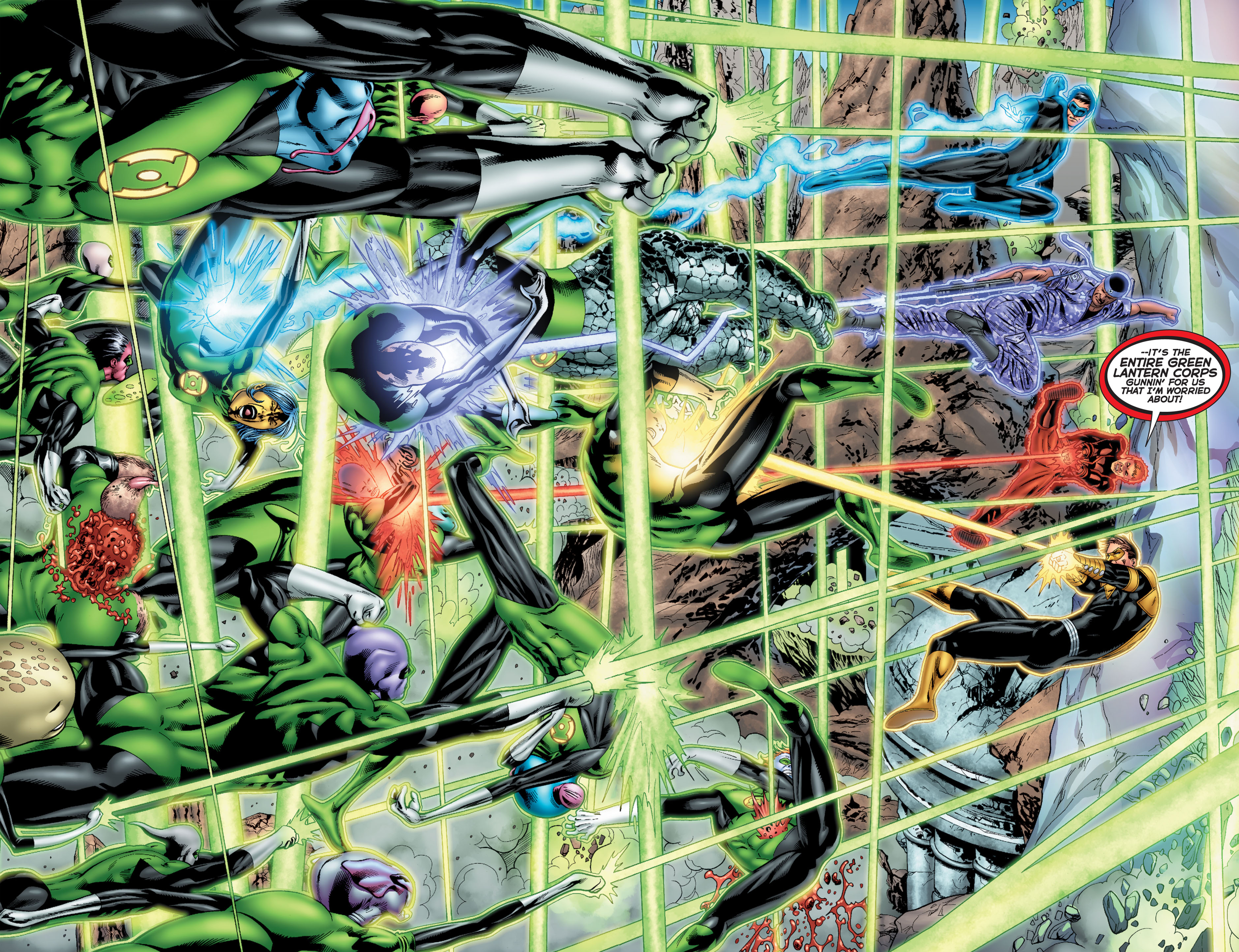 Read online Green Lantern: War of the Green Lanterns (2011) comic -  Issue # TPB - 133