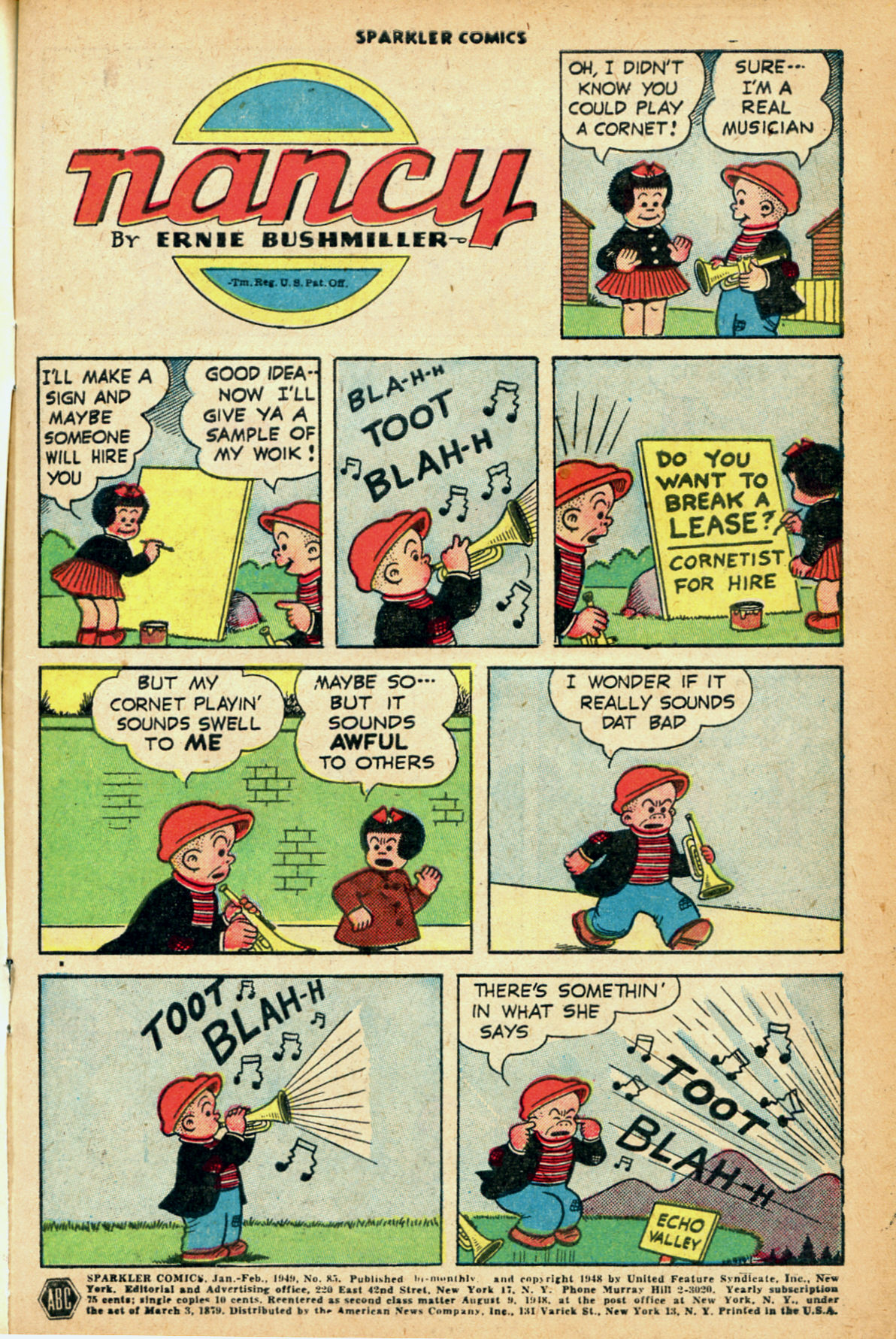 Read online Sparkler Comics comic -  Issue #85 - 3