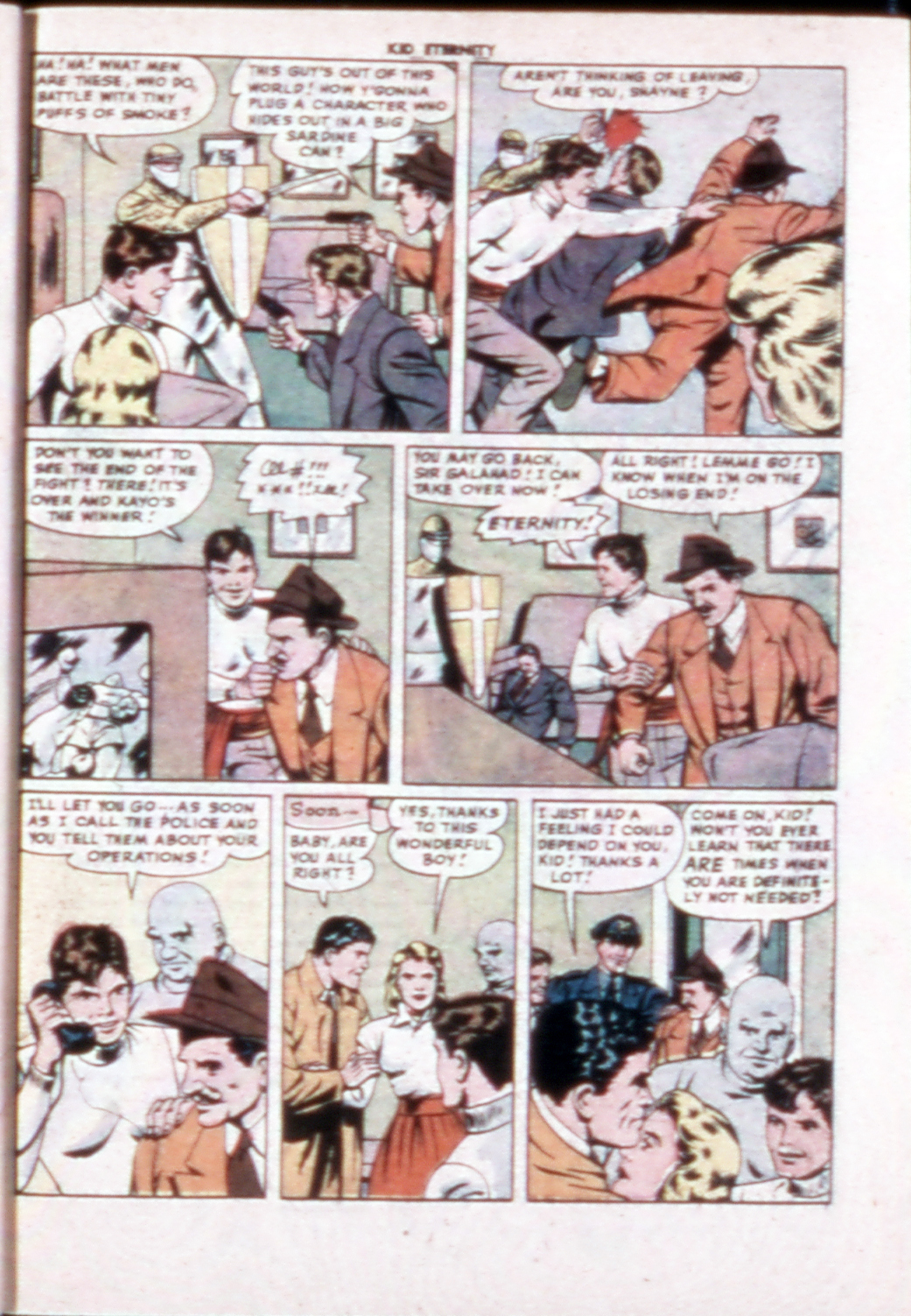 Read online Kid Eternity (1946) comic -  Issue #17 - 31