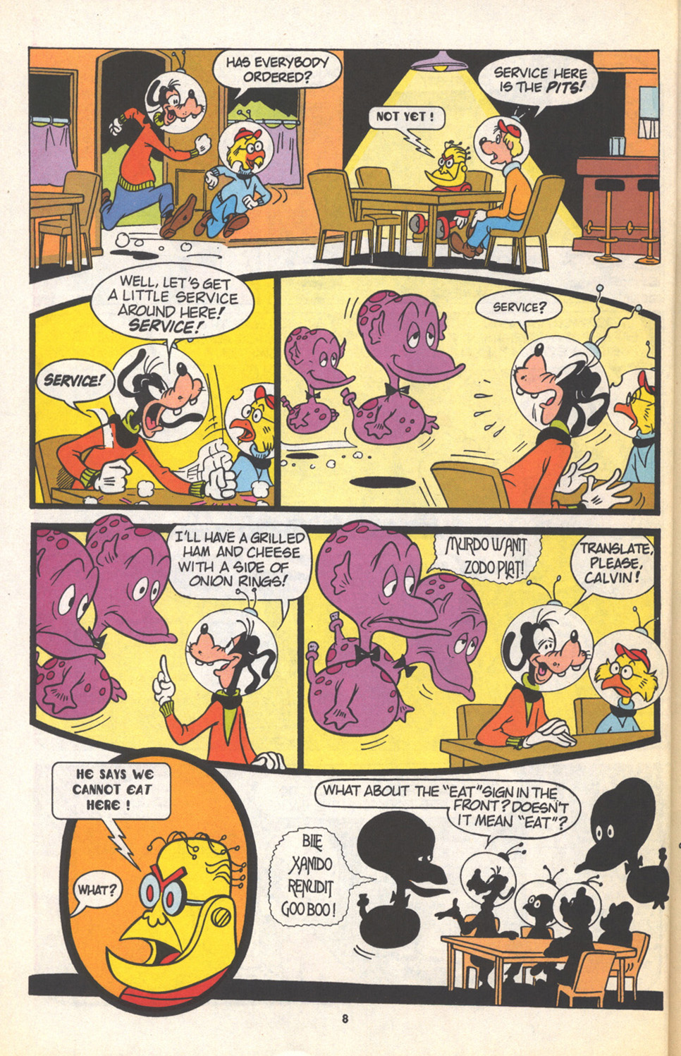 Read online Walt Disney's Goofy Adventures comic -  Issue #8 - 32