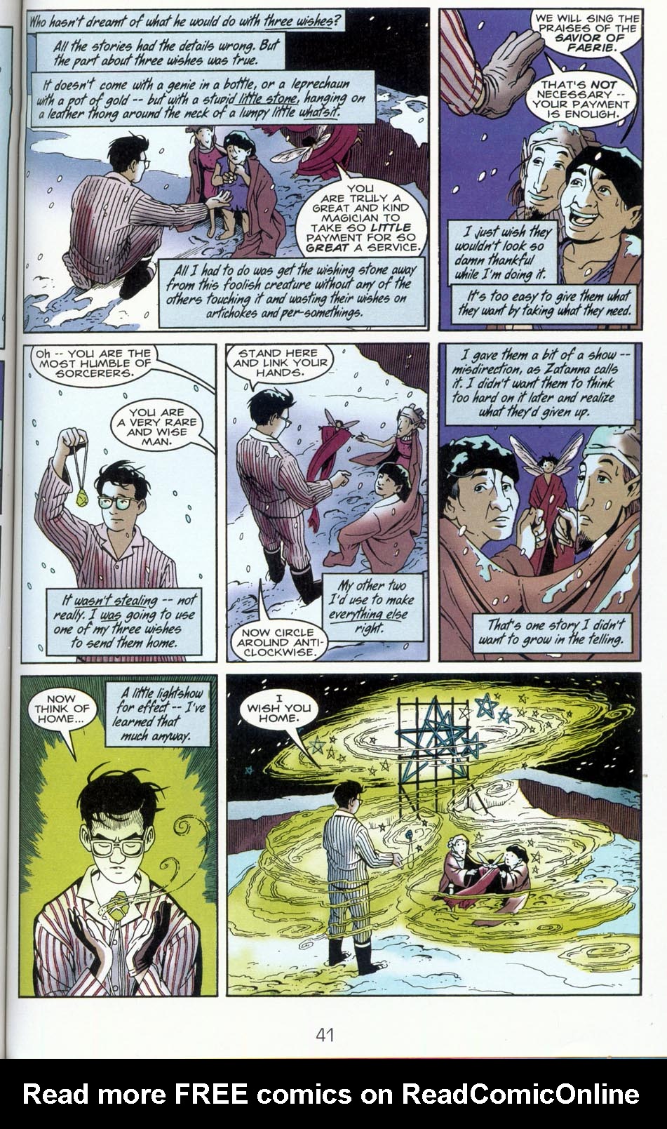 Read online Vertigo: Winter's Edge comic -  Issue #2 - 42