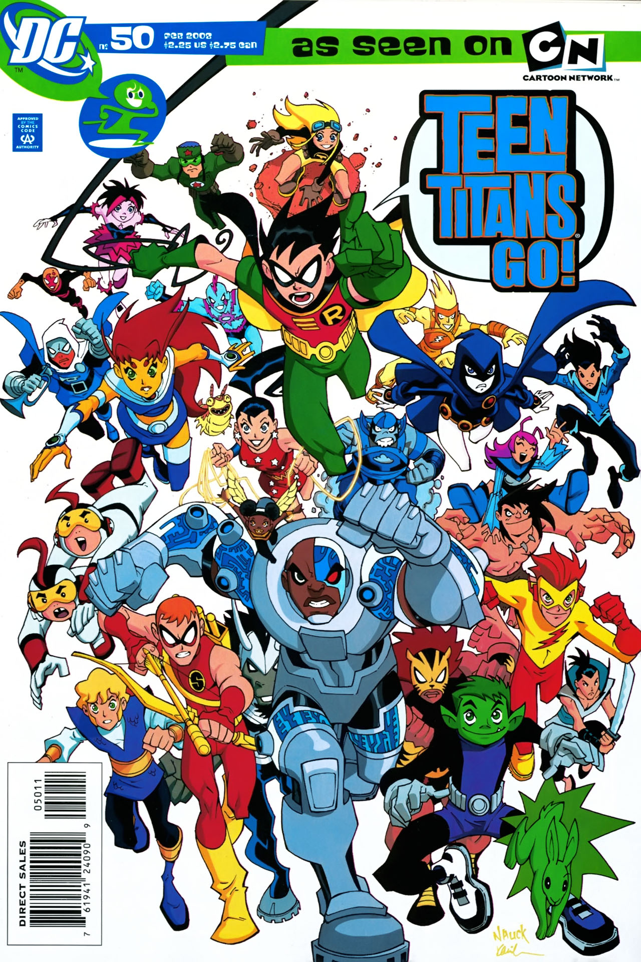 Read online Teen Titans Go! (2003) comic -  Issue #50 - 1