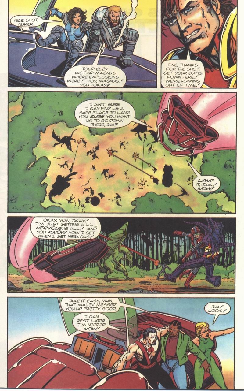 Read online Magnus Robot Fighter (1991) comic -  Issue #31 - 20