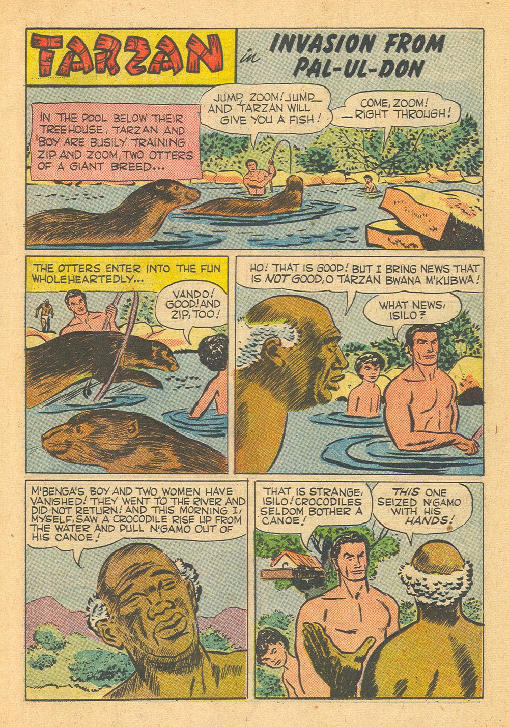 Read online Tarzan (1948) comic -  Issue #113 - 19