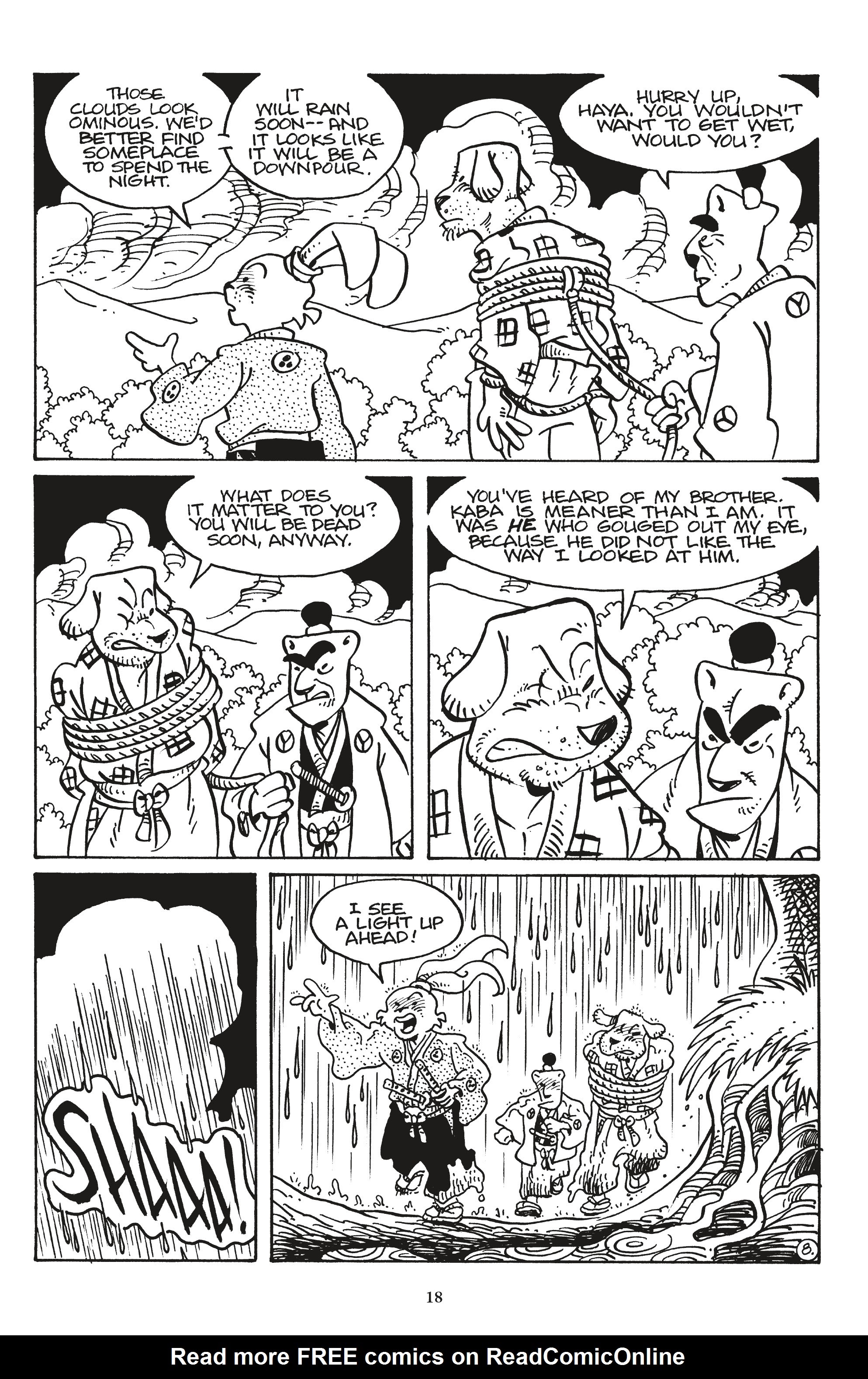 Read online The Usagi Yojimbo Saga comic -  Issue # TPB 8 (Part 1) - 18