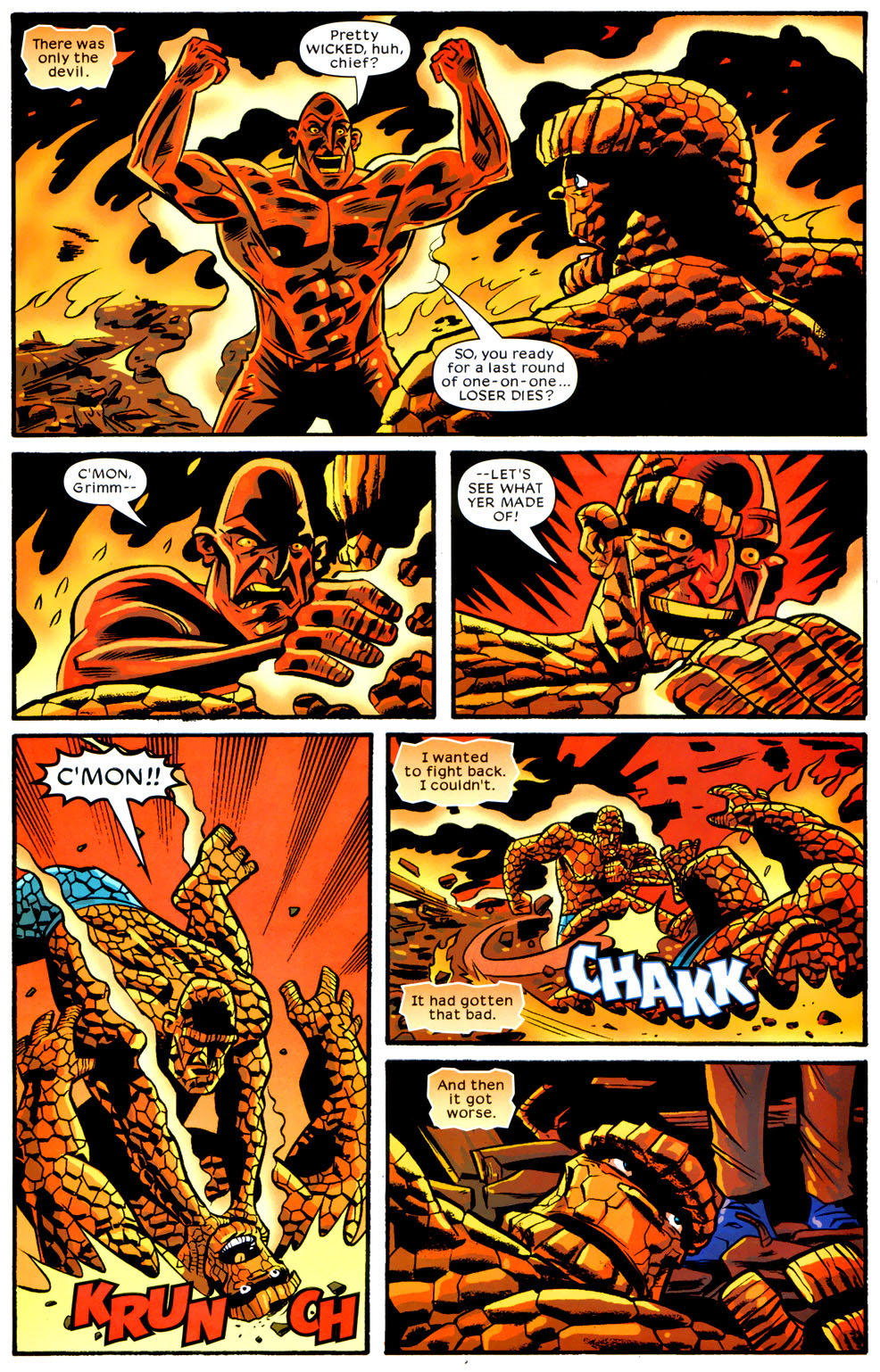 Read online Startling Stories: The Thing - Night Falls on Yancy Street comic -  Issue #4 - 27