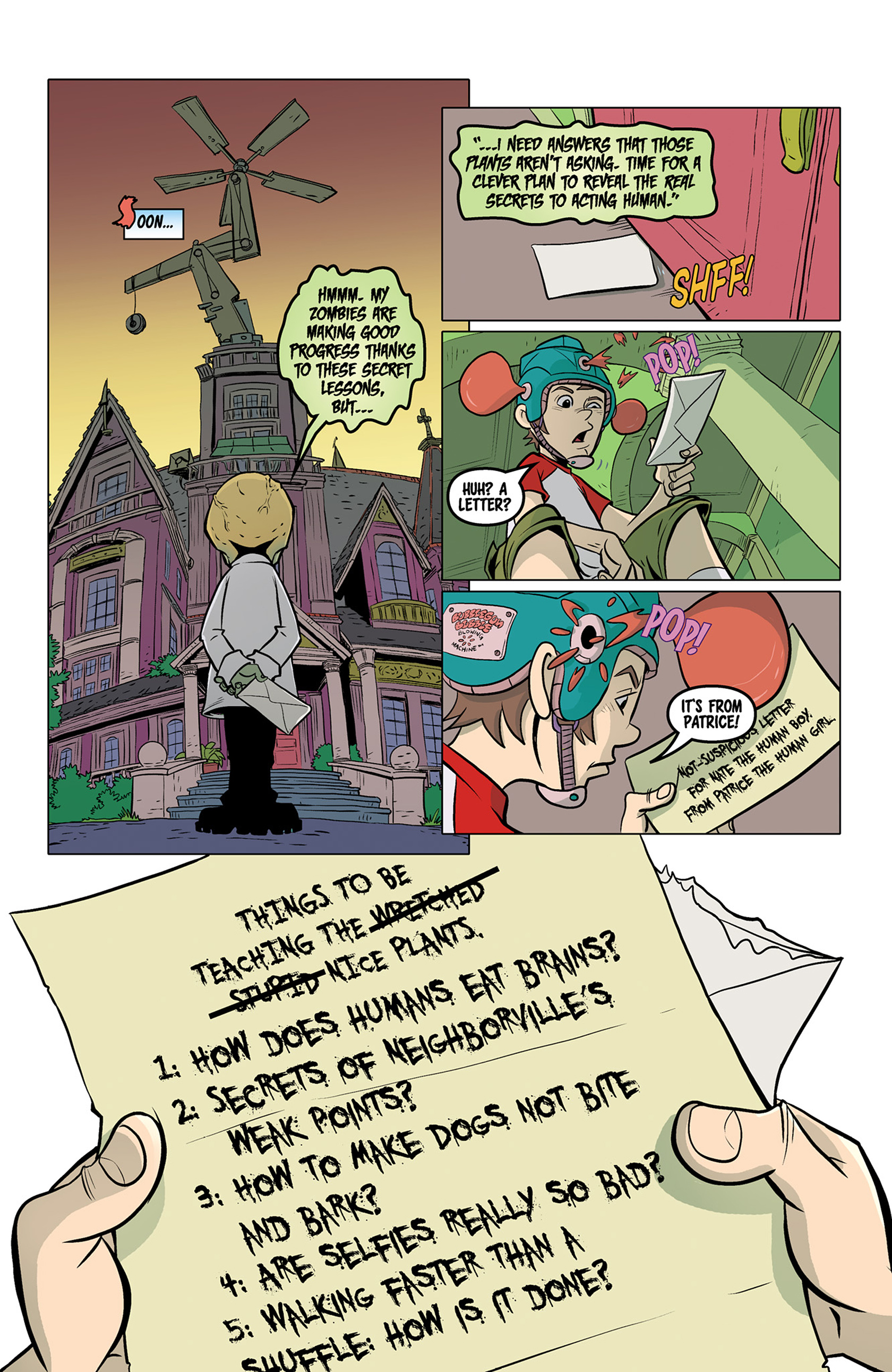 Read online Plants vs. Zombies: Grown Sweet Home comic -  Issue #4 - 20