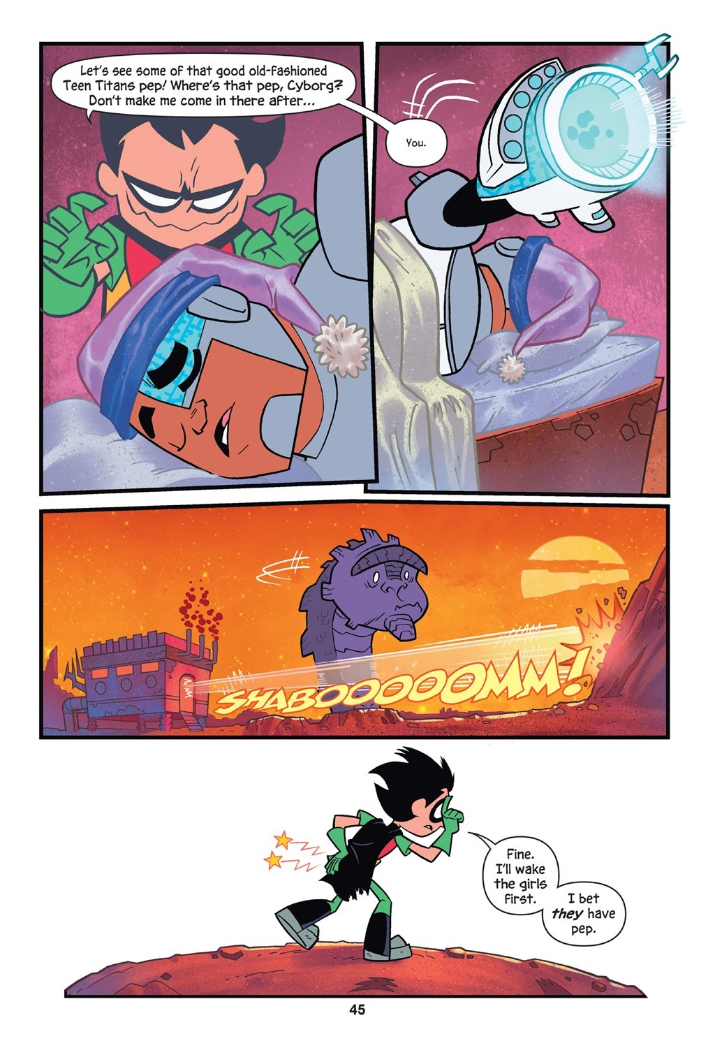 Read online Teen Titans Go! To Camp comic -  Issue # _TPB - 43