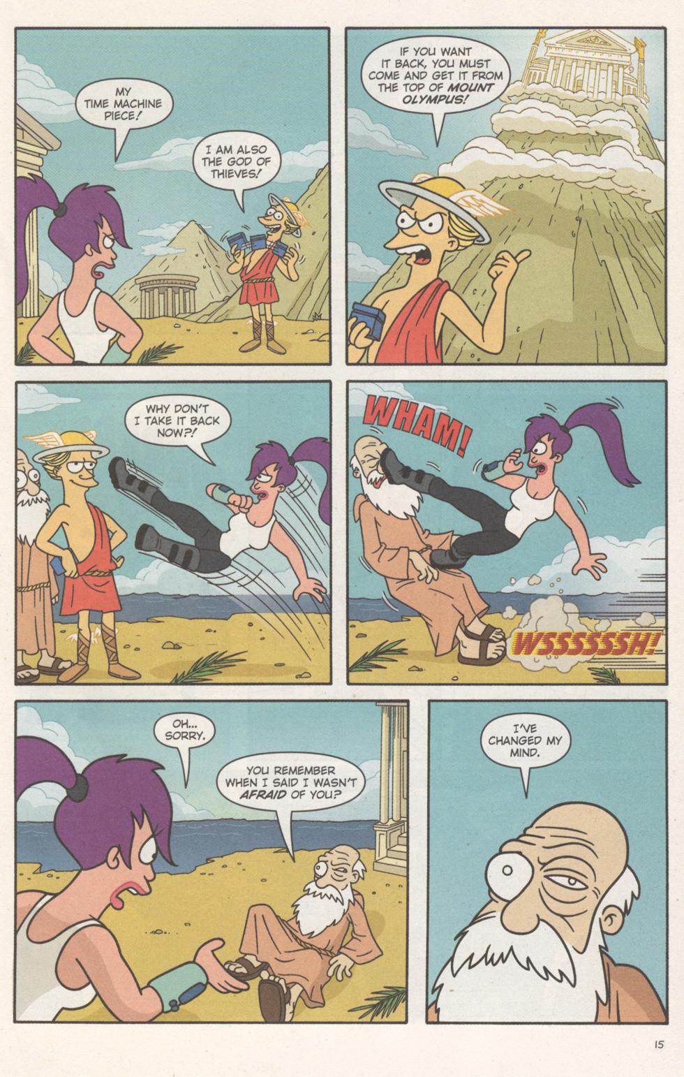 Read online Futurama Comics comic -  Issue #18 - 16