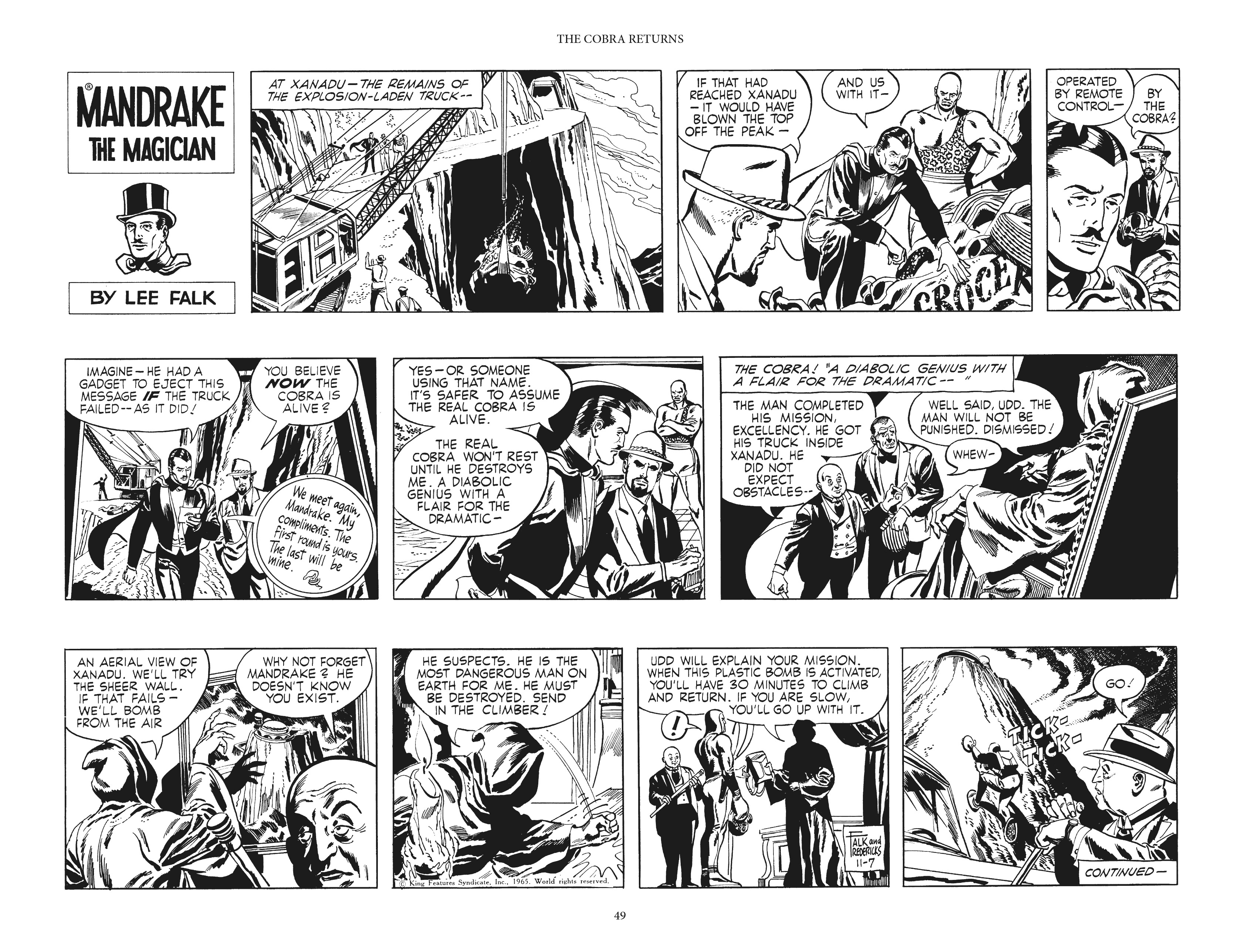 Read online Mandrake the Magician: The Fred Fredricks Sundays comic -  Issue # TPB (Part 1) - 50