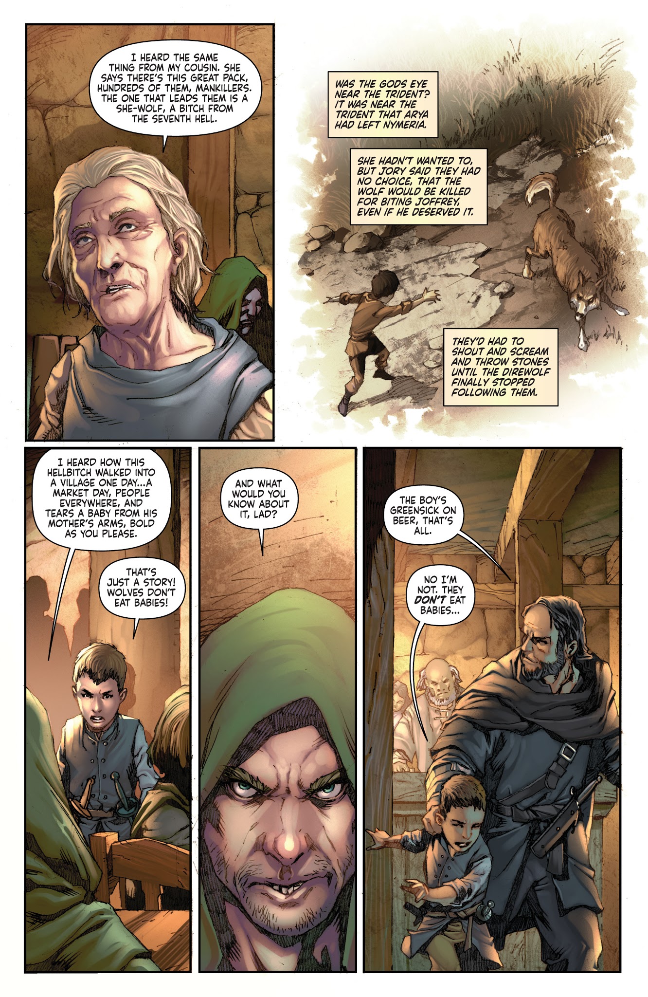 Read online A Clash of Kings comic -  Issue #4 - 6