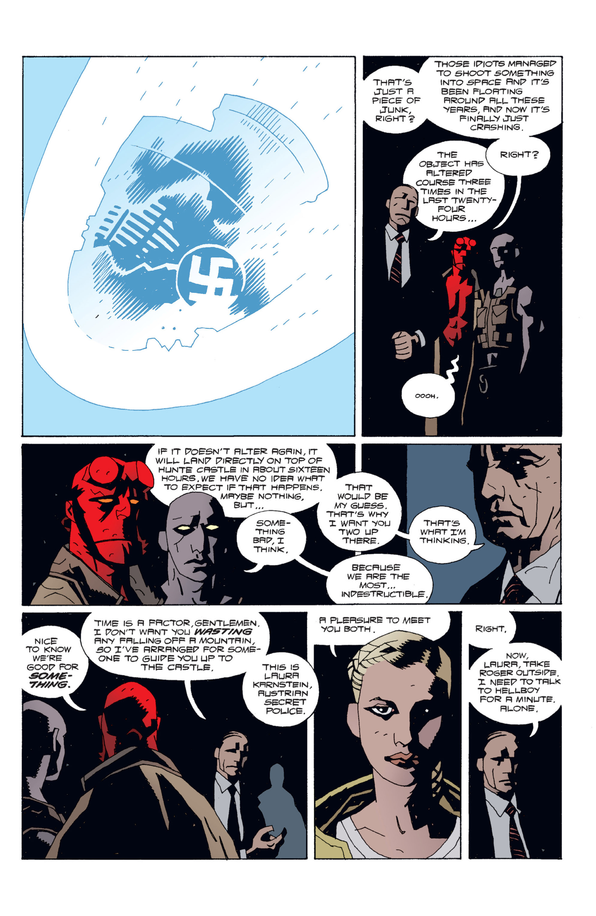 Read online Hellboy comic -  Issue #5 - 20