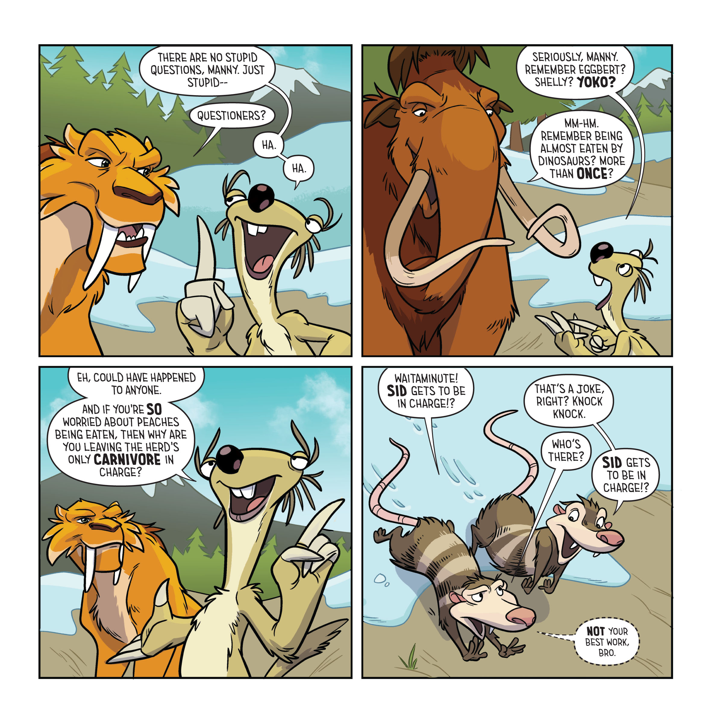 Read online Ice Age: Playing Favorites comic -  Issue # Full - 7