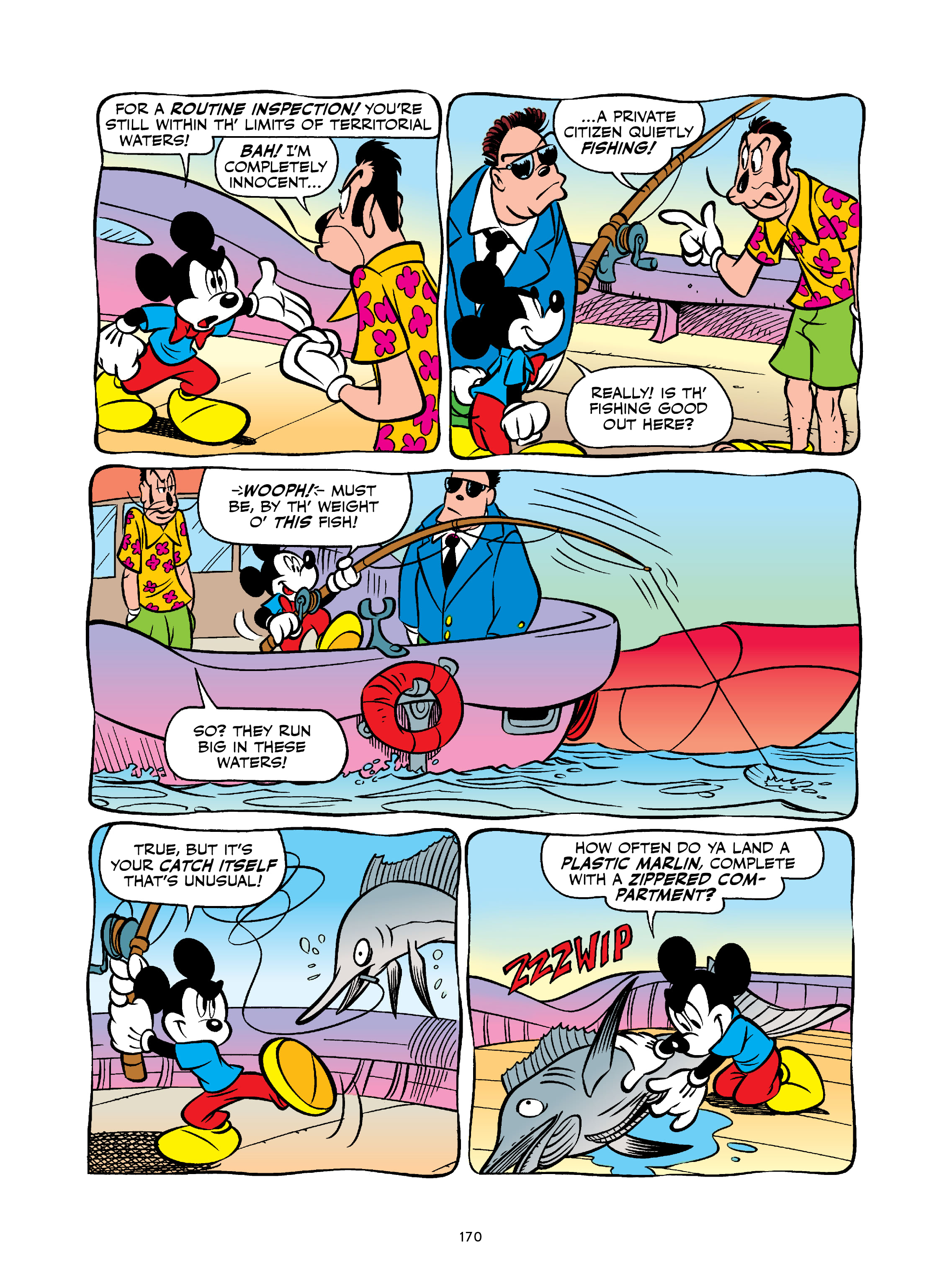 Read online Walt Disney's Mickey and Donald: "For Whom the Doorbell Tolls" and Other Tales Inspired by Hemingway comic -  Issue # TPB (Part 2) - 71