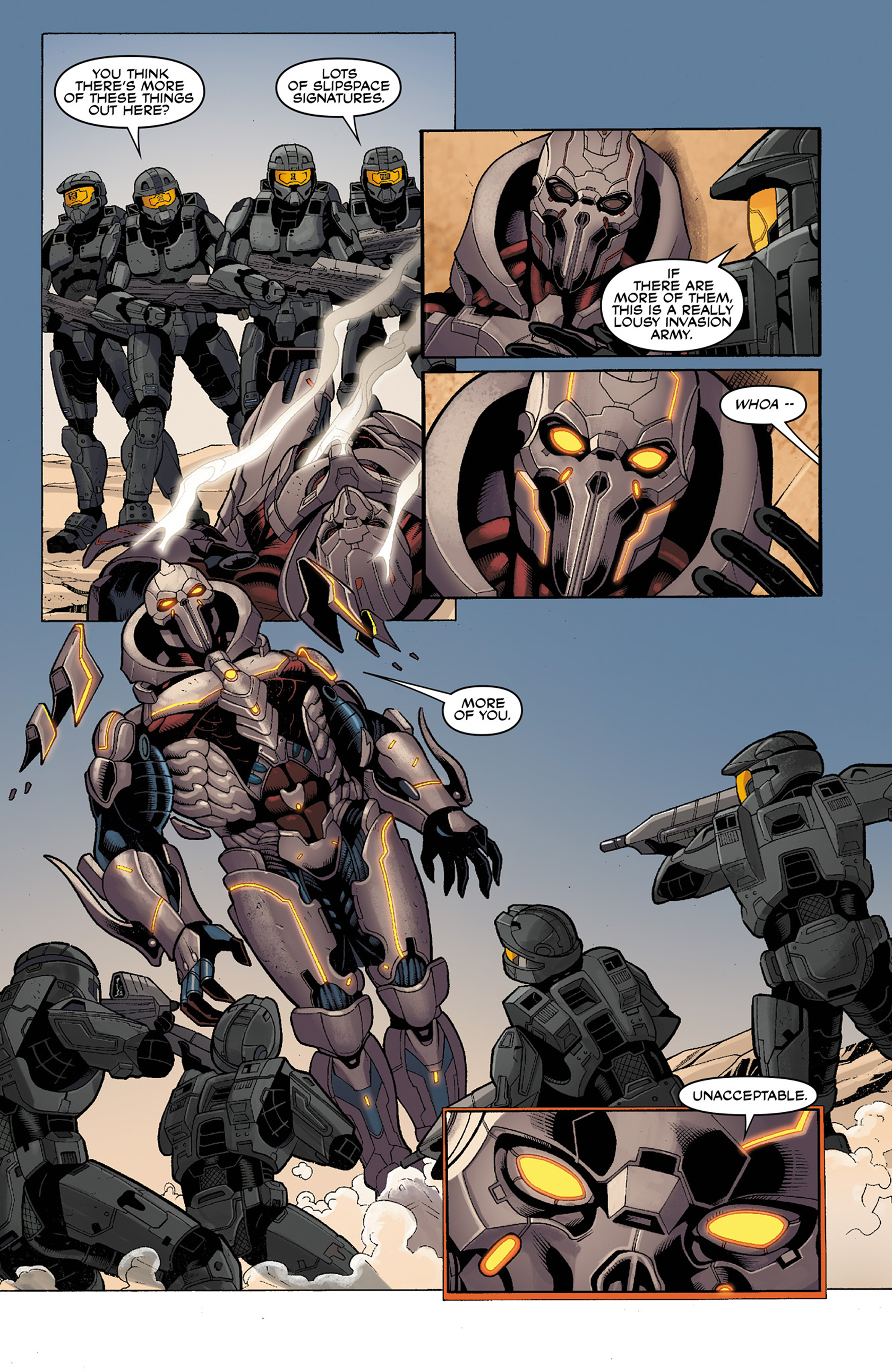 Read online Halo: Escalation comic -  Issue #9 - 5