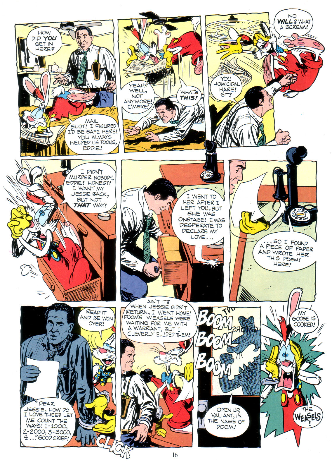 Read online Marvel Graphic Novel: Who Framed Roger Rabbit comic -  Issue # Full - 18