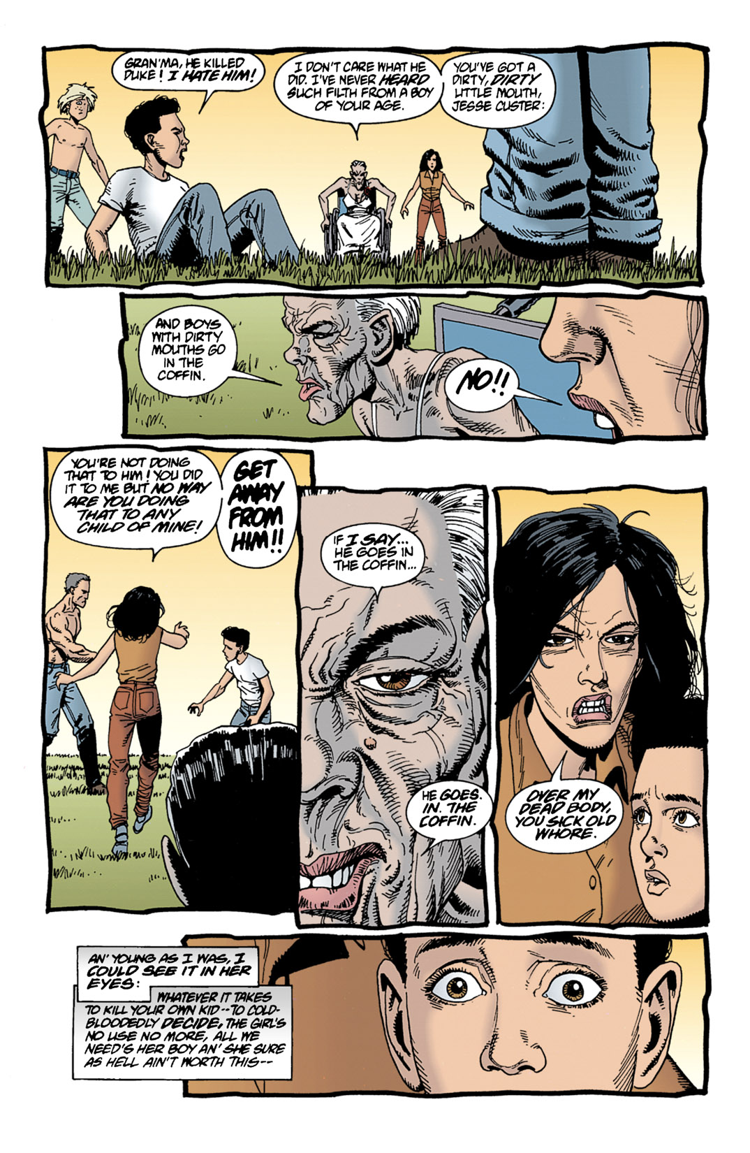 Read online Preacher comic -  Issue #9 - 23